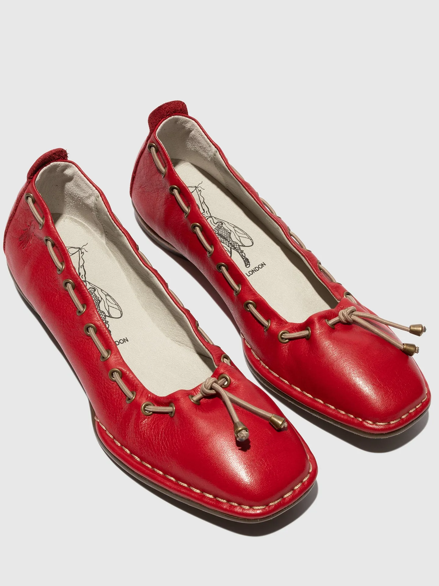 Flat Ballerinas BAPI2647FLY RED sold by Fly London product image thumbnail 4