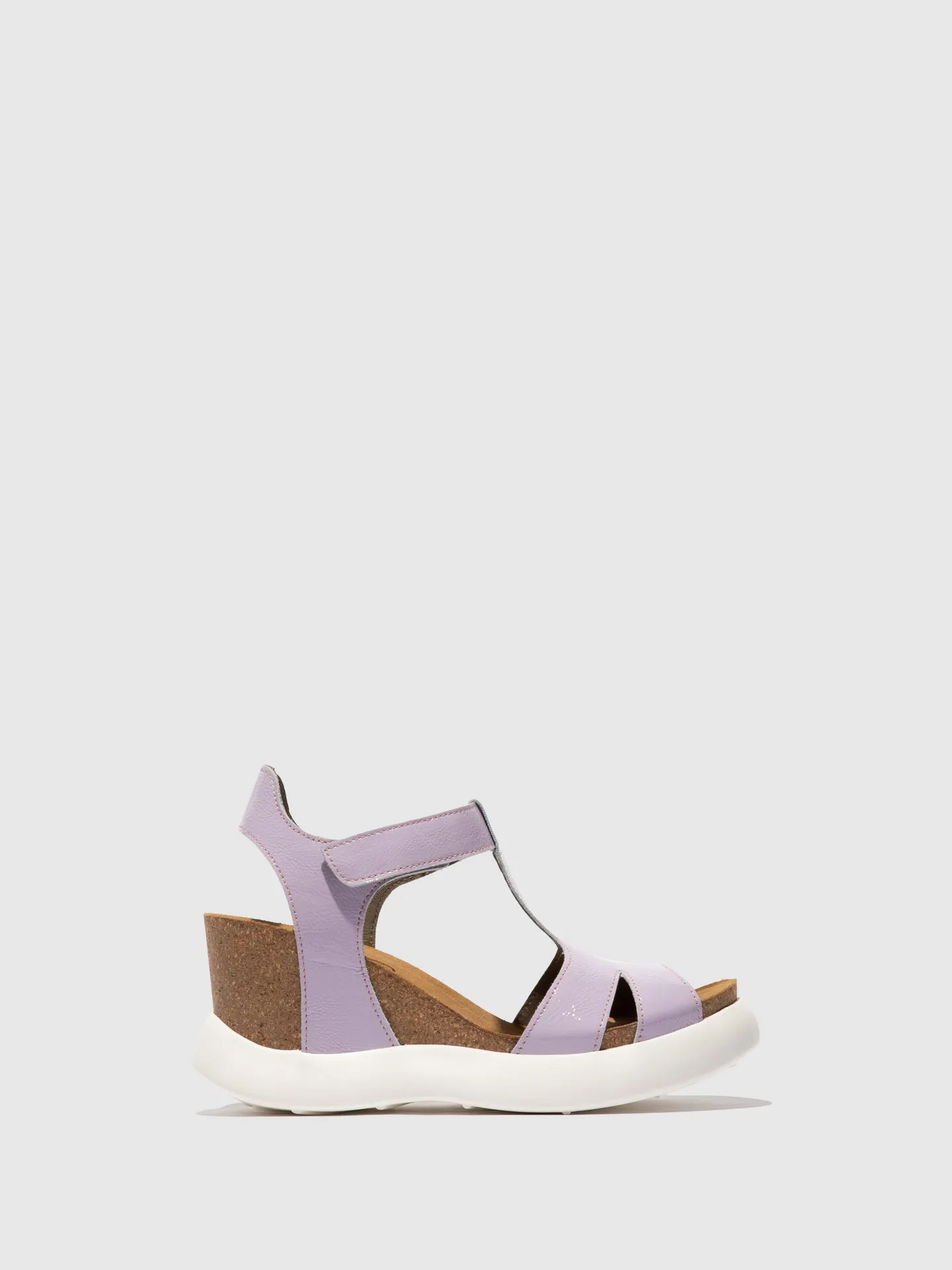 Velcro Sandals GUFI049FLY VIOLET sold by Fly London