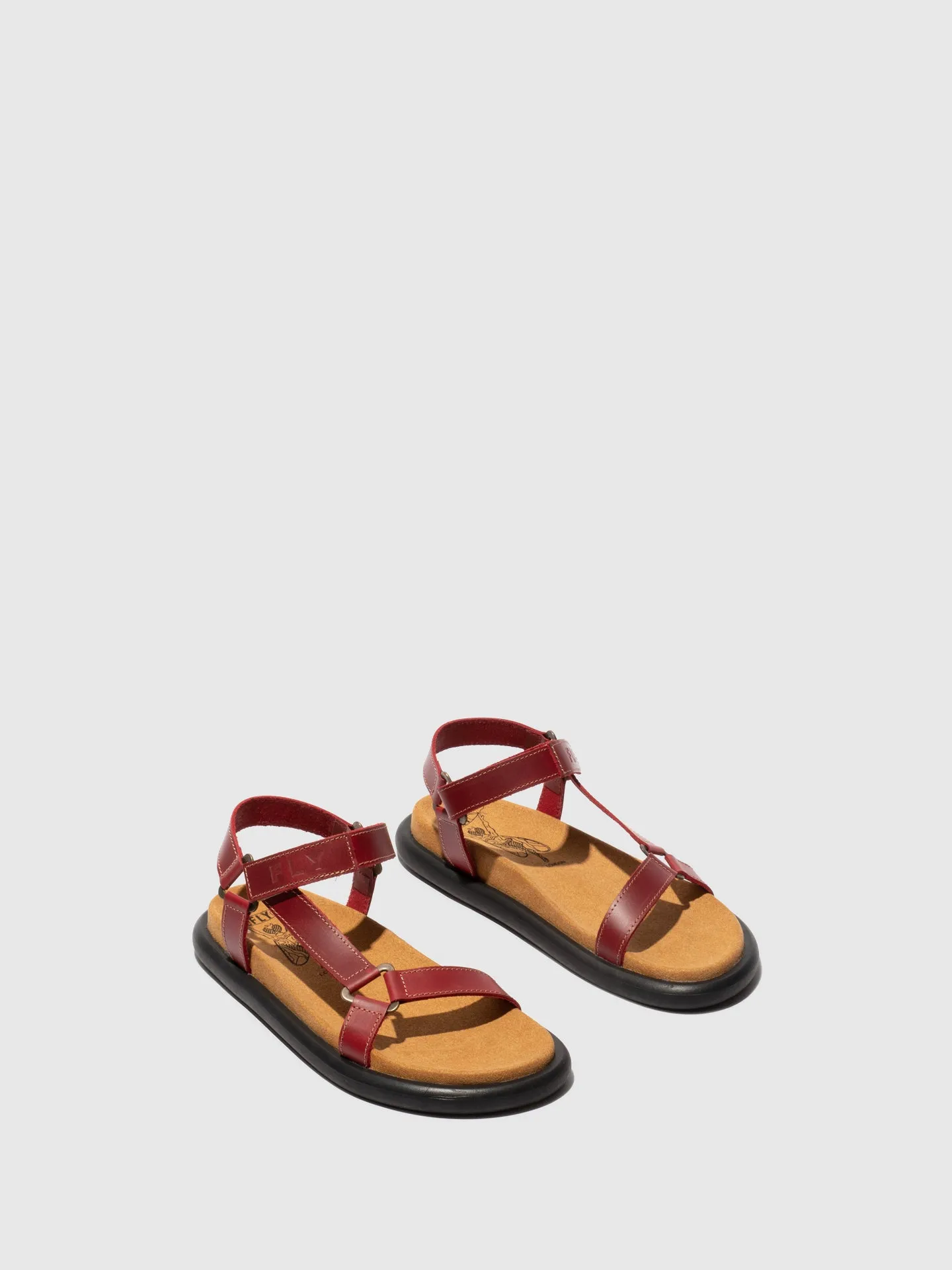 T-Strap Sandals POCH069FLY RED sold by Fly London product image thumbnail 2