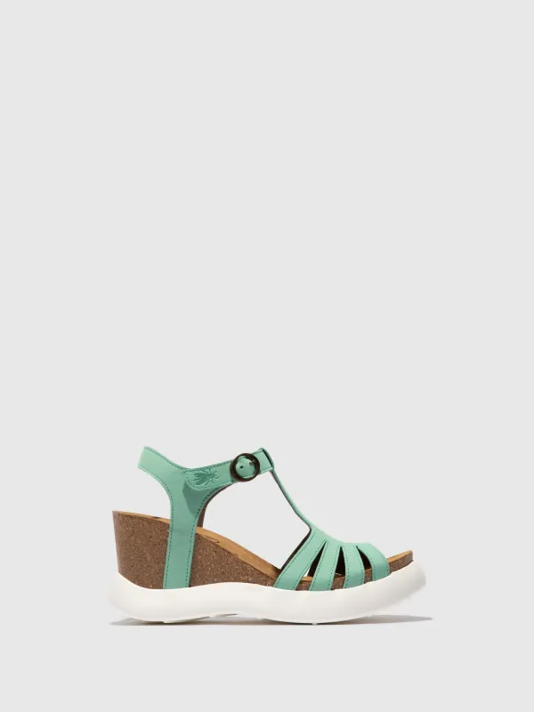 T-Strap Sandals GAIT959FLY SPEARMINT sold by Fly London
