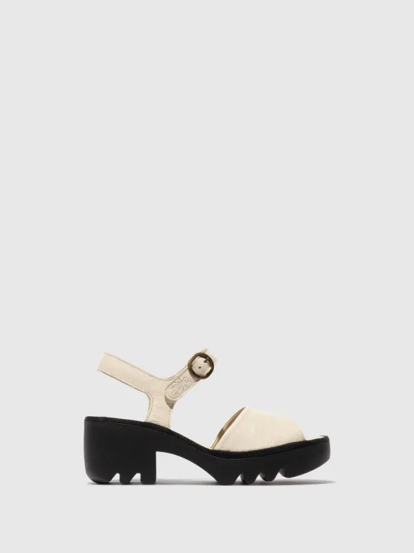 Sling-Back Sandals TULL503FLY OFF WHITE/ OFF WHITE sold by Fly London