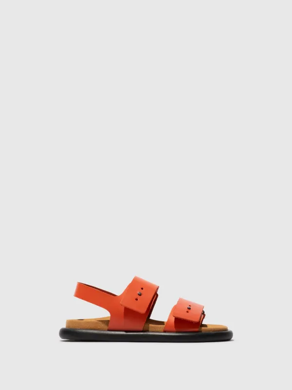 Sling-Back Sandals PAFI070FLY SCARLET sold by Fly London