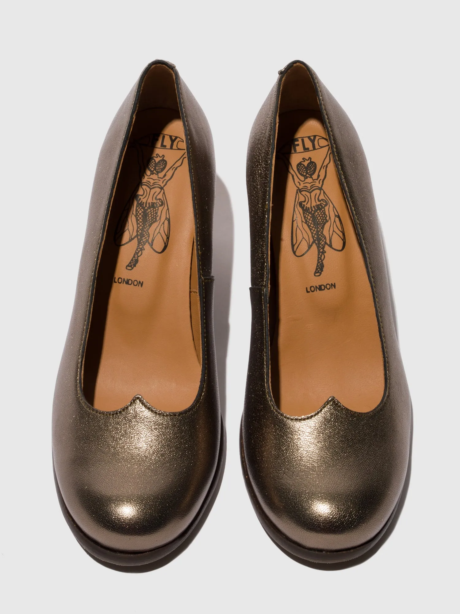 Heel Shoes BAZE086FLY GRAPHITE sold by Fly London product image thumbnail 4