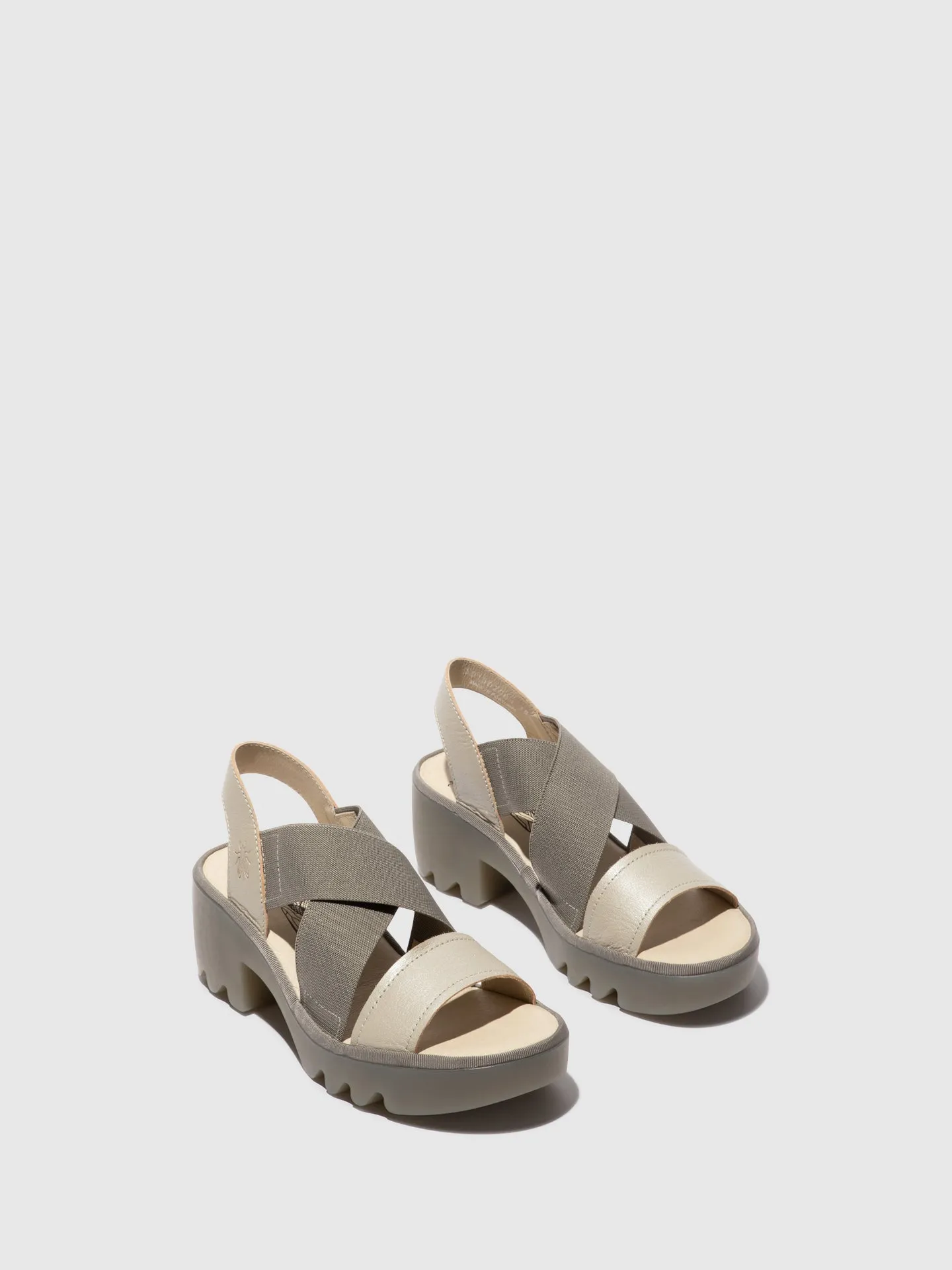 Crossover Sandals TAJI502FLY SILVER sold by Fly London product image thumbnail 2