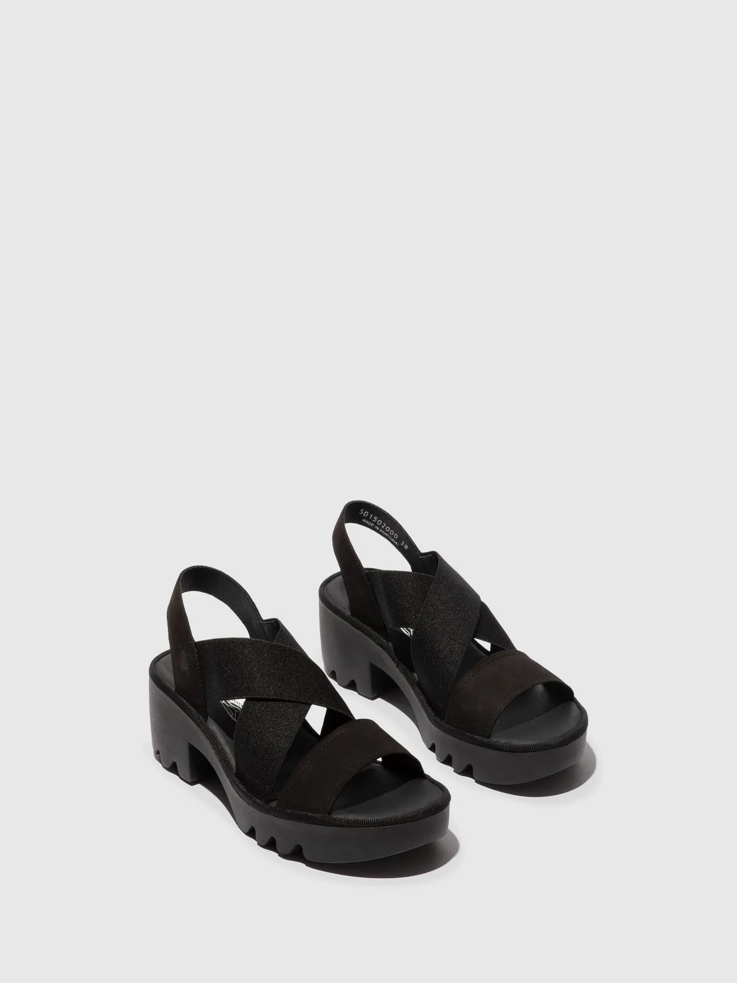 Crossover Sandals TAJI502FLY BLACK sold by Fly London product image thumbnail 2