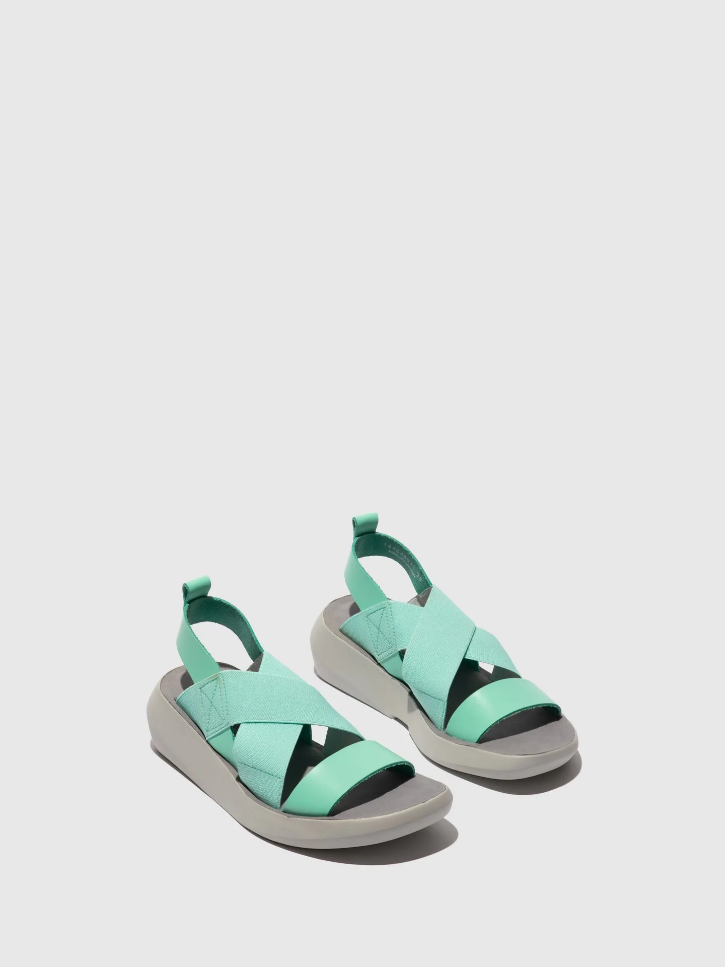 Crossover Sandals BAJI848FLY SPEARMINT sold by Fly London product image thumbnail 2