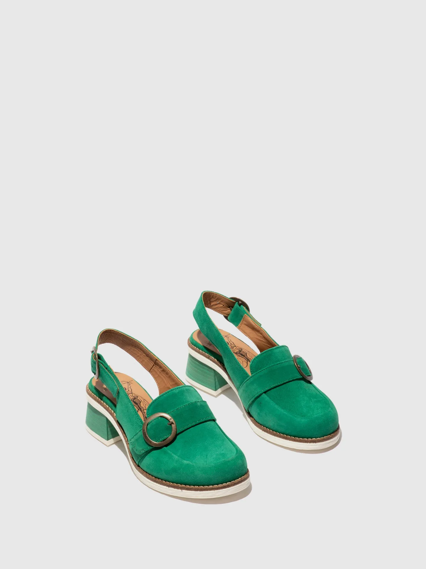 Buckle Shoes CUTH094FLY GREEN sold by Fly London product image thumbnail 2