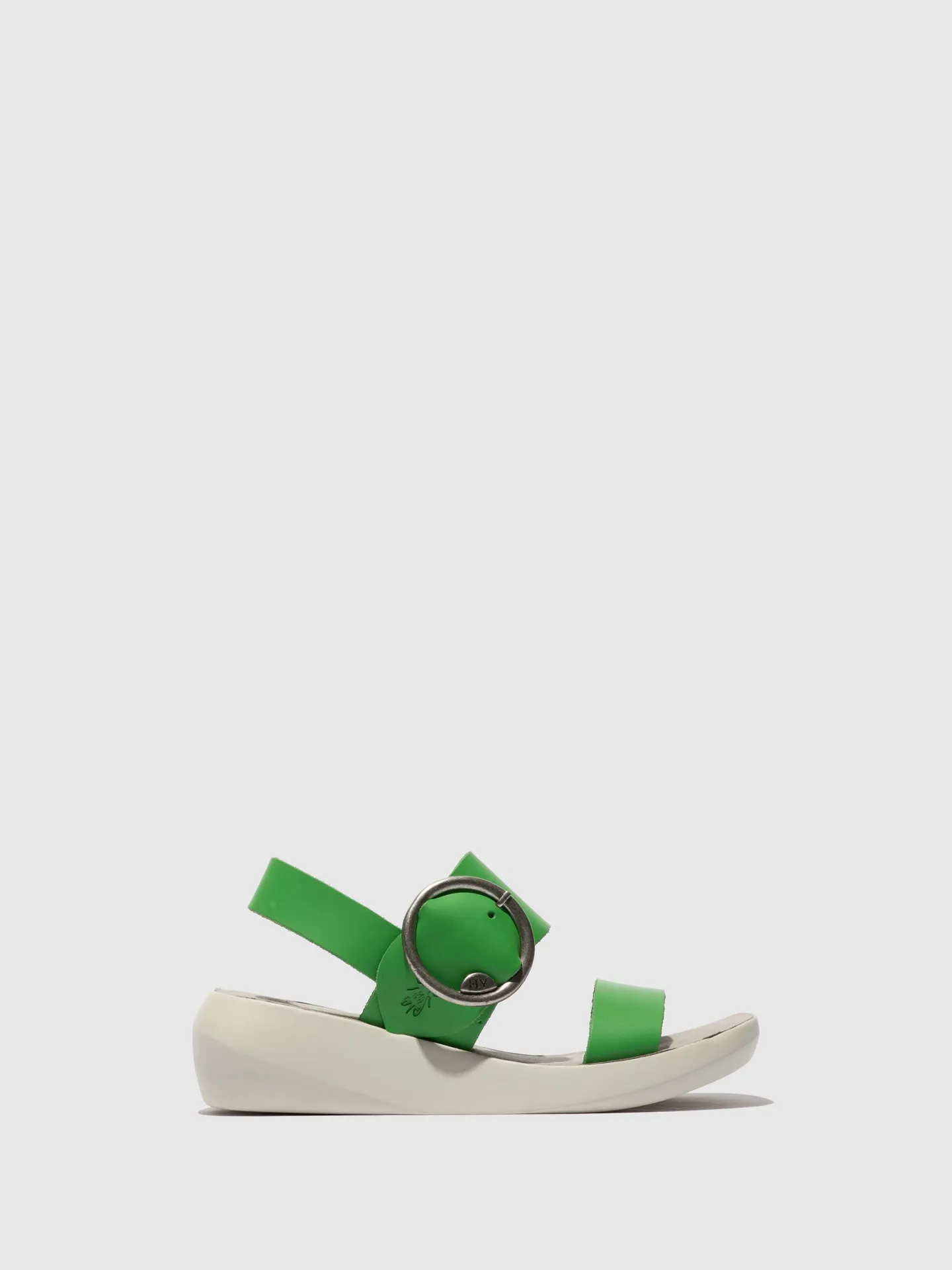 Buckle Sandals BANI739FLY GREEN sold by Fly London