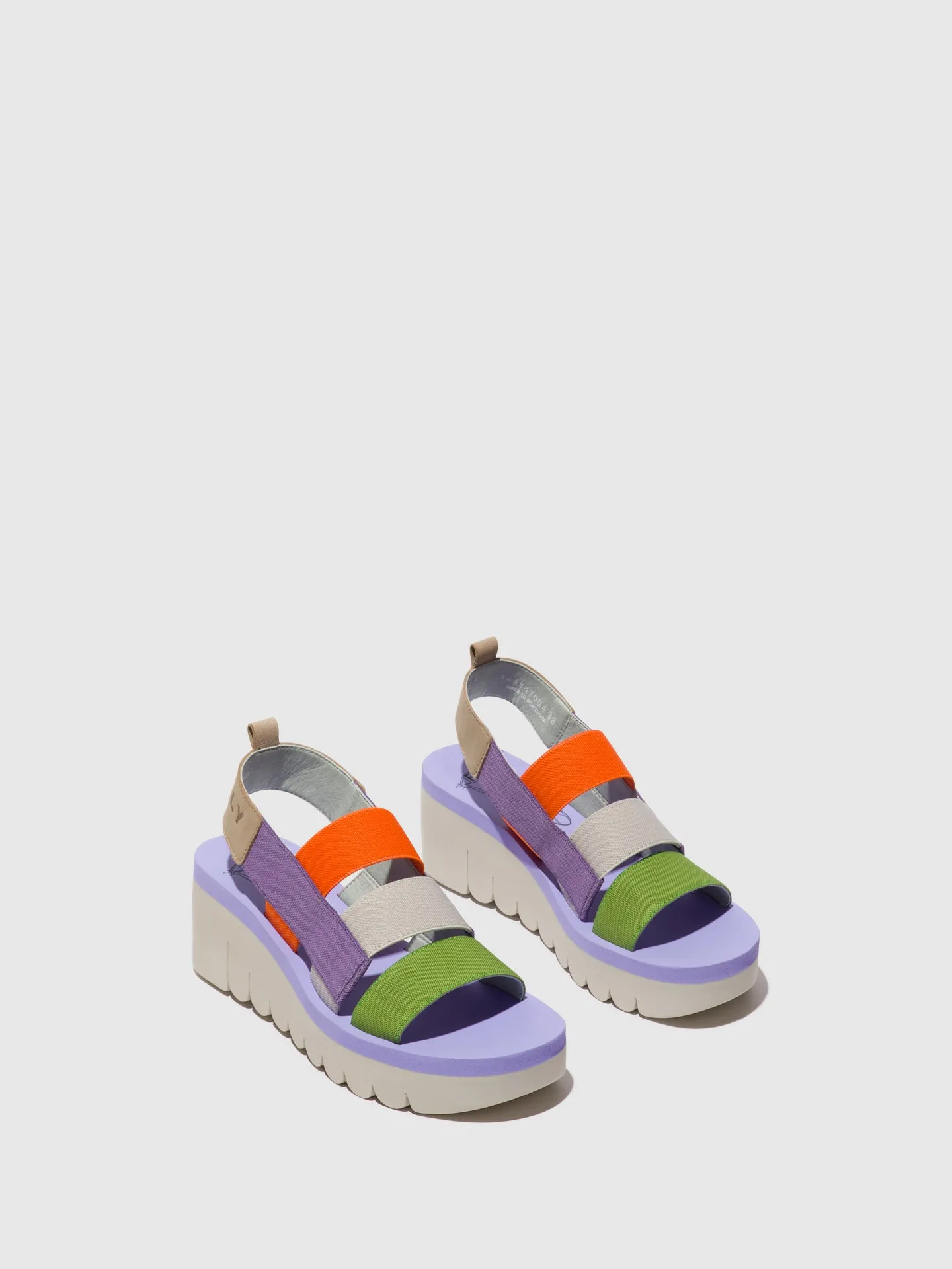 Strappy Sandals YERE847FLY MULTI (VIOLA) sold by Fly London product image thumbnail 2