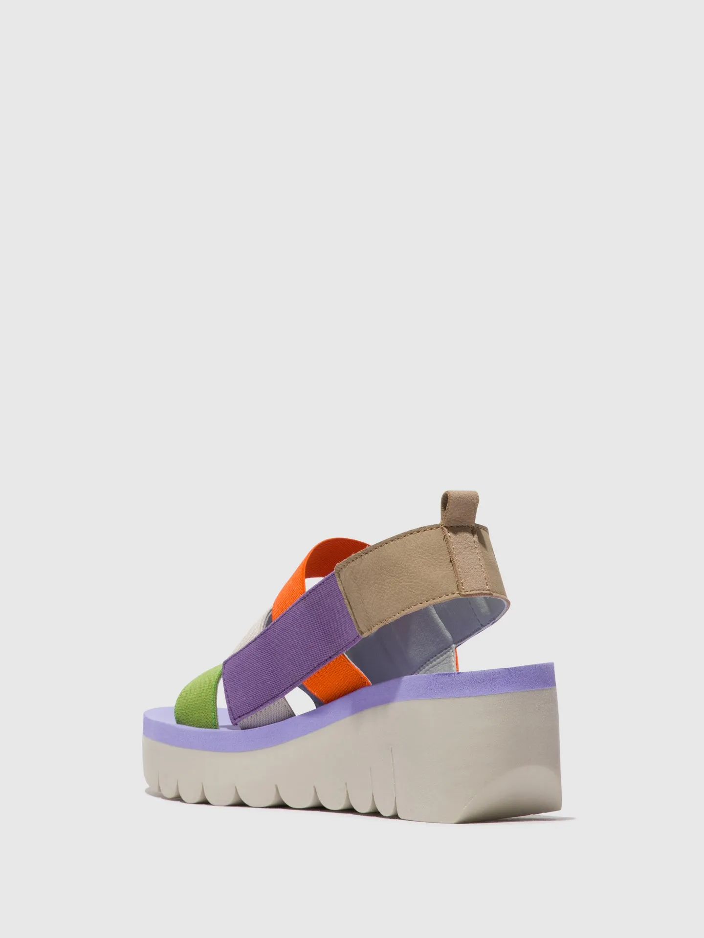 Strappy Sandals YERE847FLY MULTI (VIOLA) sold by Fly London product image thumbnail 3