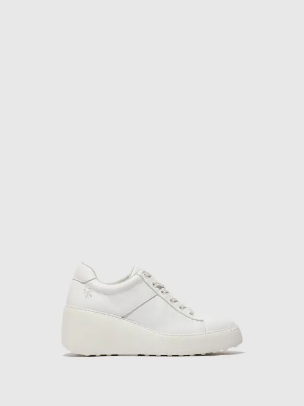 Lace-up Trainers DELF580FLY WHITE sold by Fly London