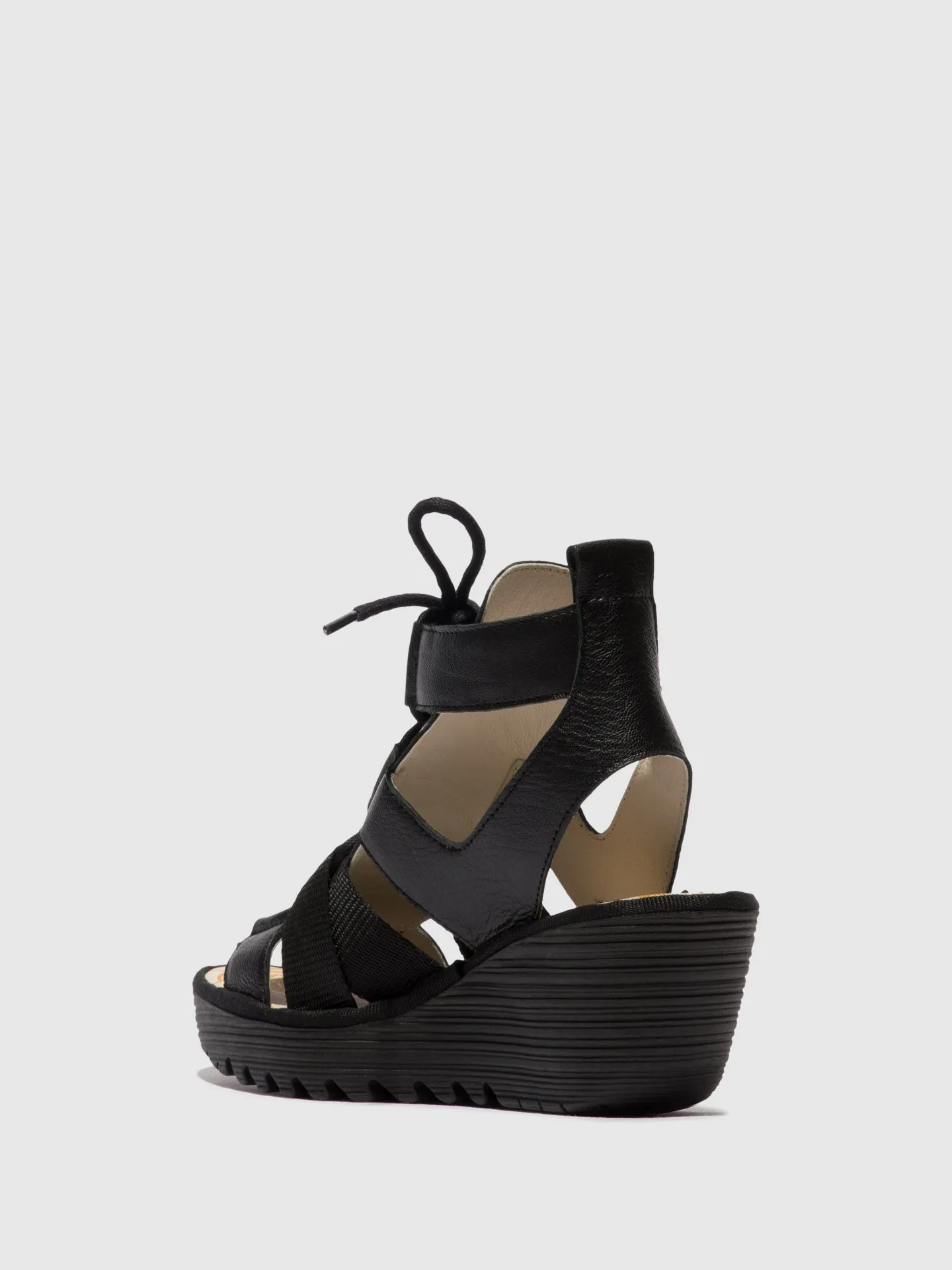Lace-up Sandals YACA413FLY BLACK sold by Fly London product image thumbnail 3