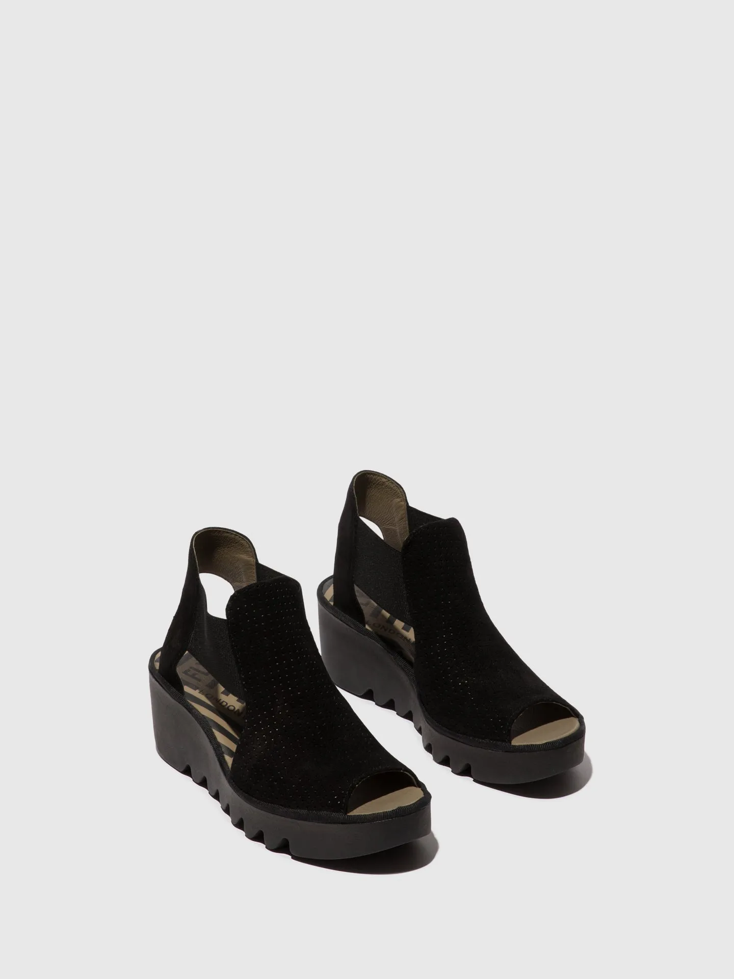 Elasticated Sandals BIGA412FLY BLACK sold by Fly London product image thumbnail 2