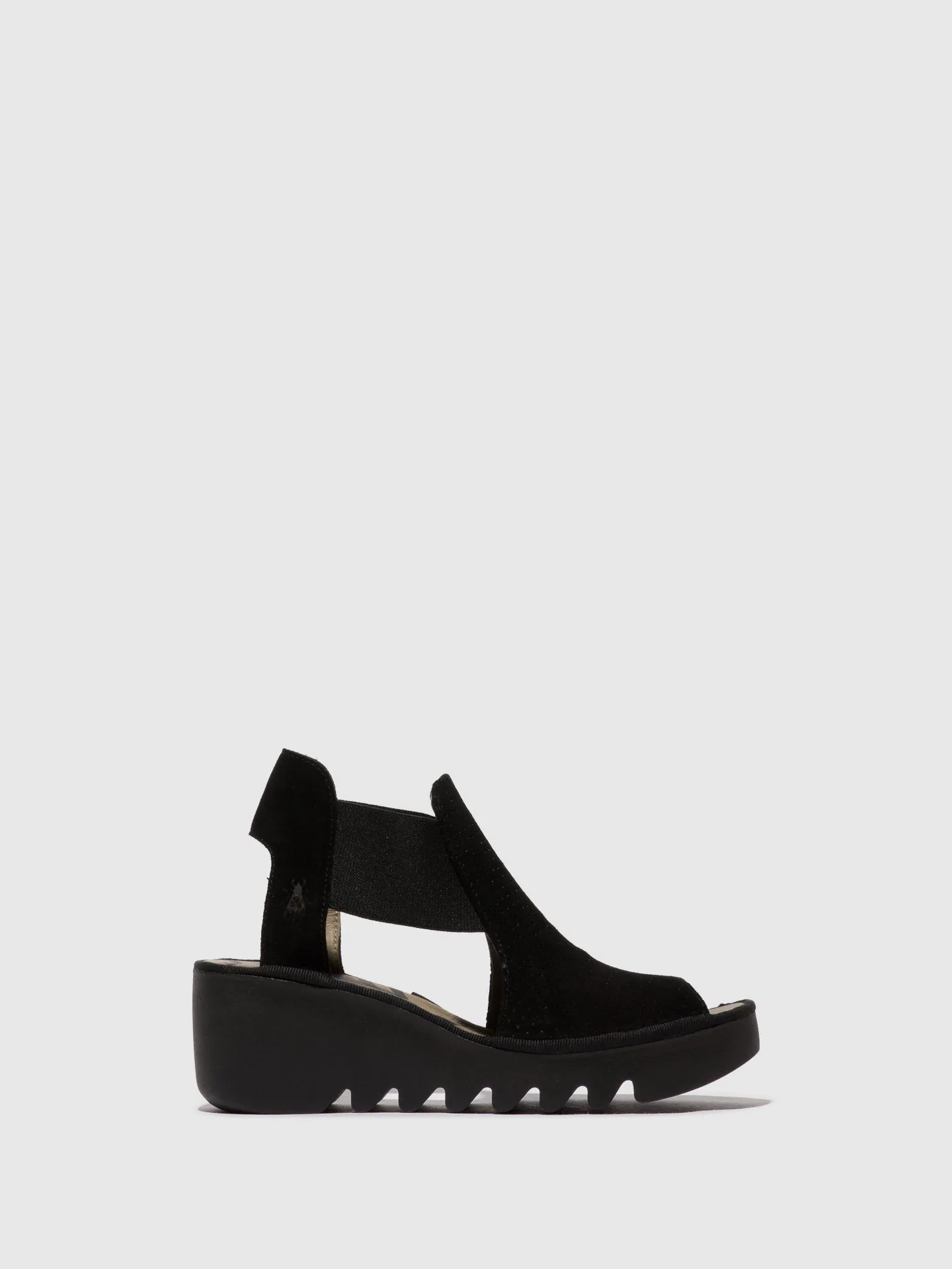Elasticated Sandals BIGA412FLY BLACK sold by Fly London