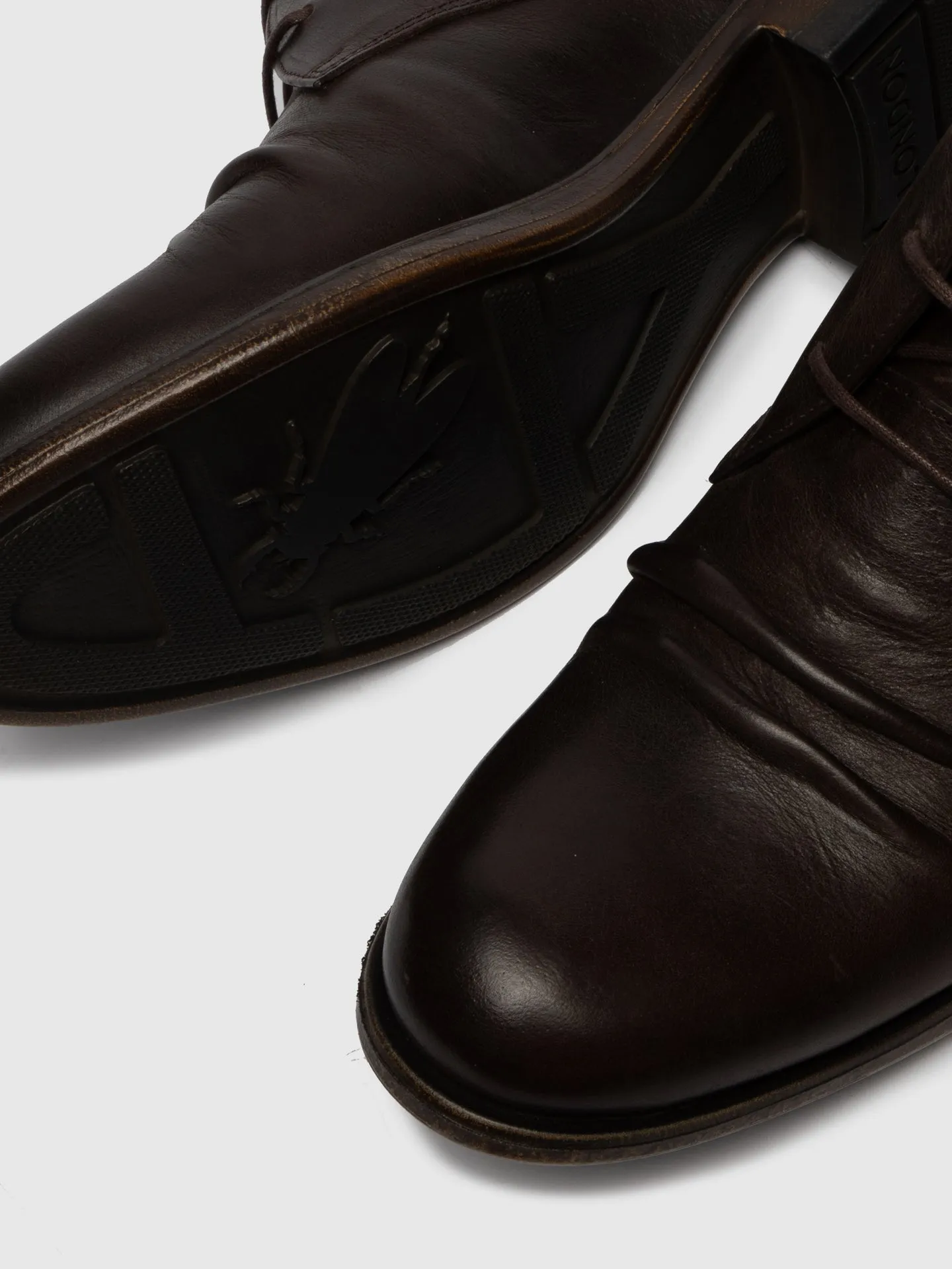 Lace-up Ankle Boots MURO577FLY ECO(VEGETAL) MOCCA sold by Fly London product image thumbnail 4