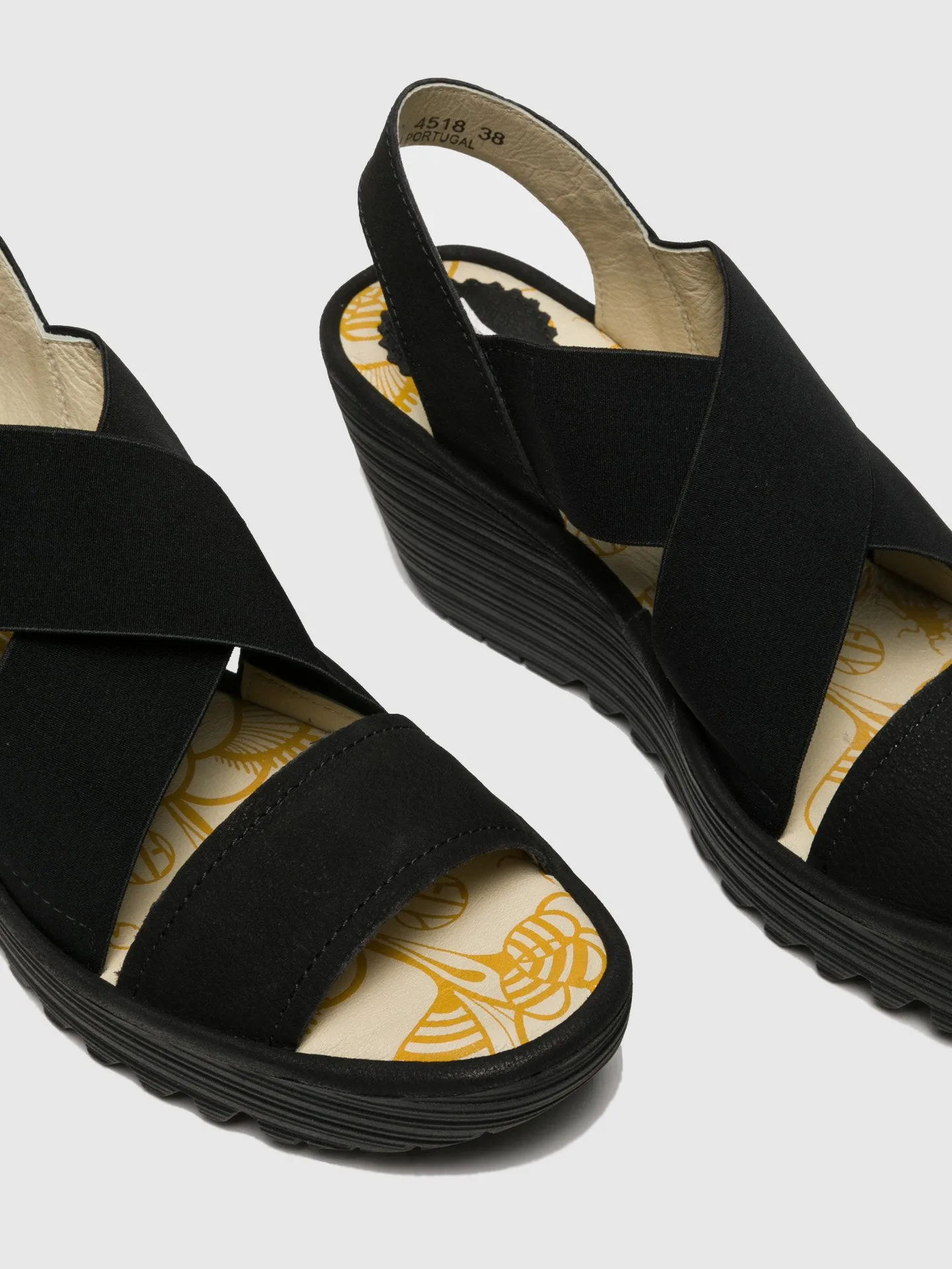 Strappy Sandals YAJI888FLY BLACK sold by Fly London product image thumbnail 4