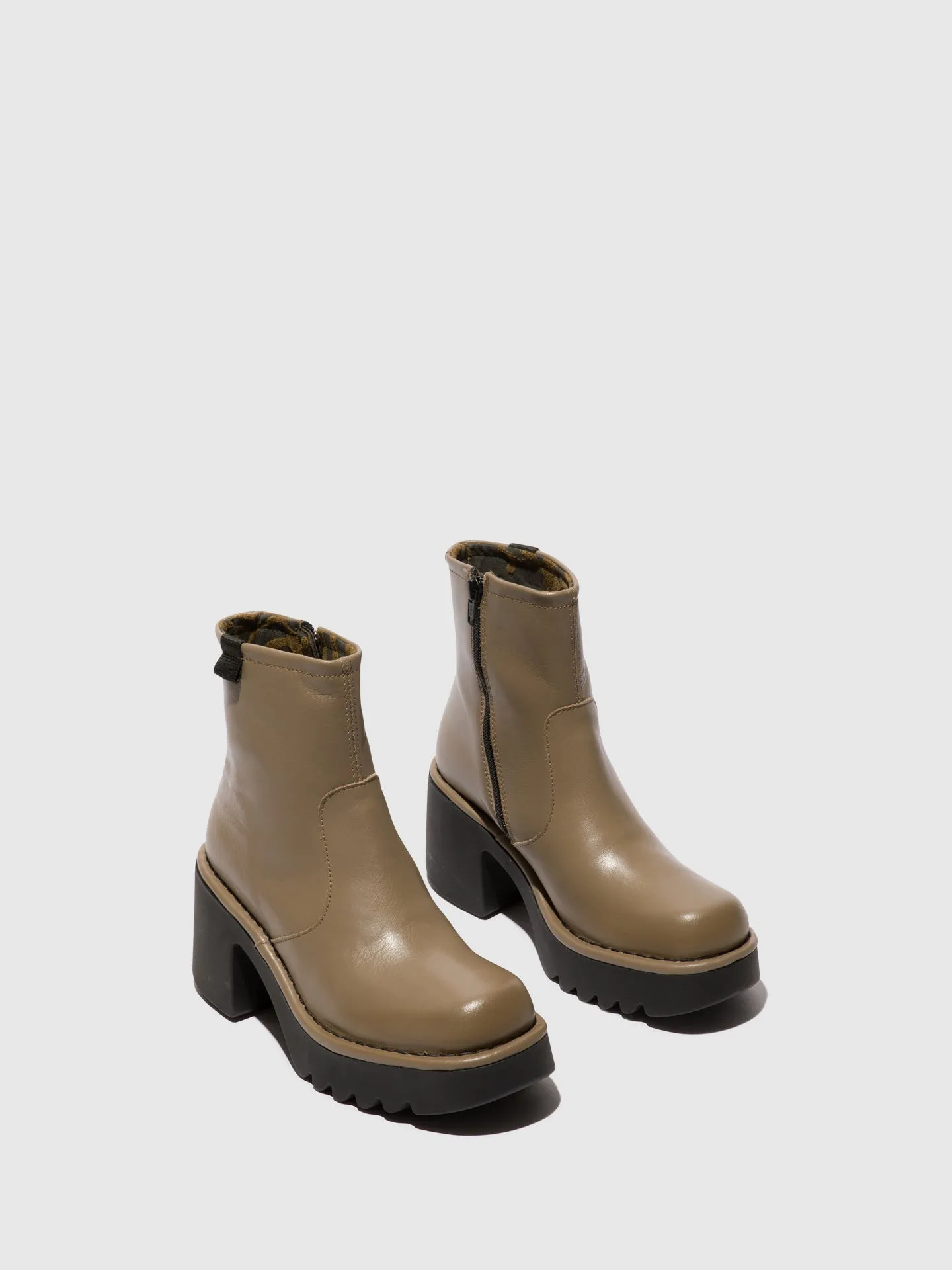 Zip Up Ankle Boots MOGE250FLY TAUPE sold by Fly London product image thumbnail 2