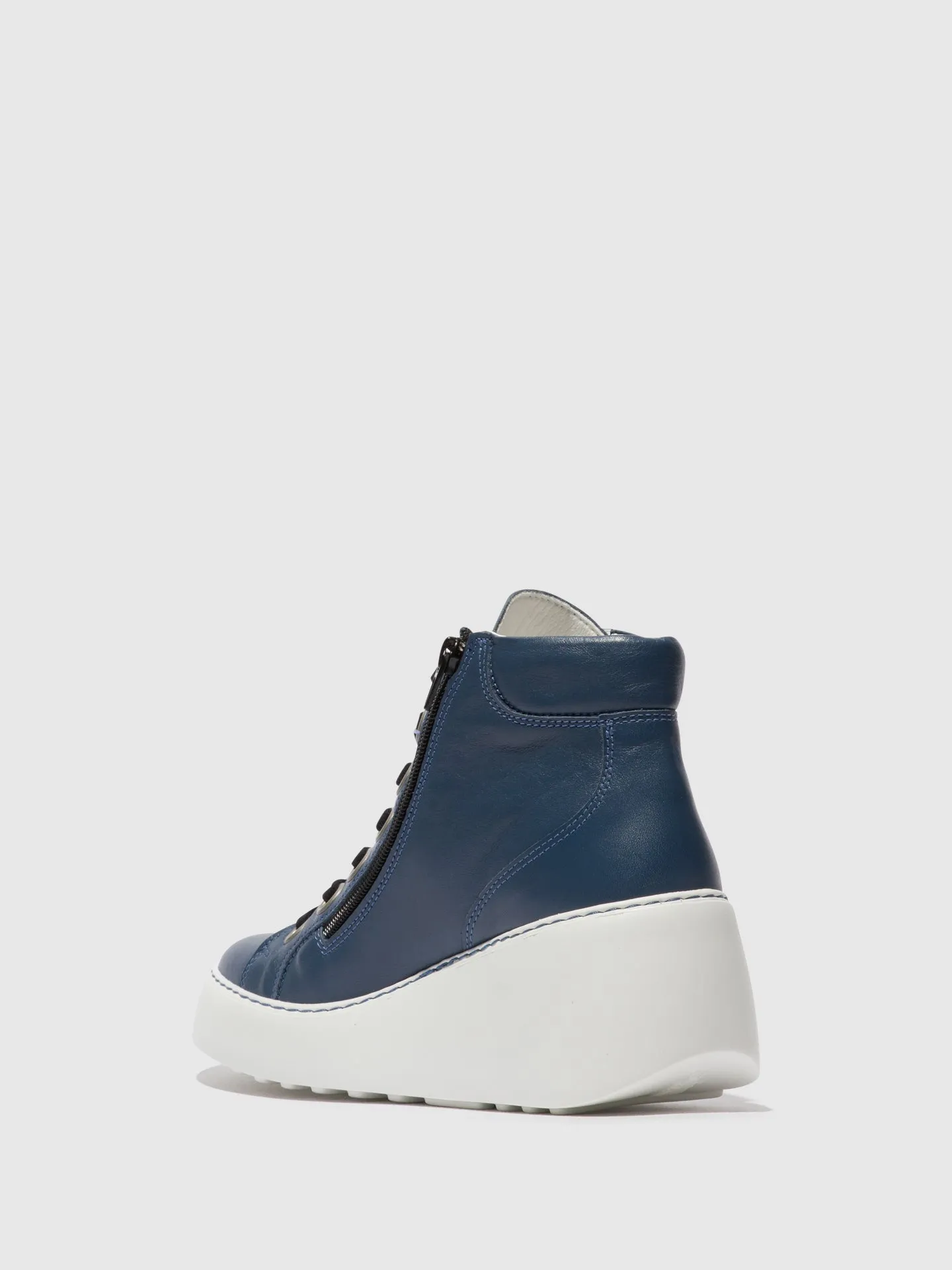 Lace-up Ankle Boots DICE468FLY DENIM (OFFWHITE SOLE) sold by Fly London product image thumbnail 3