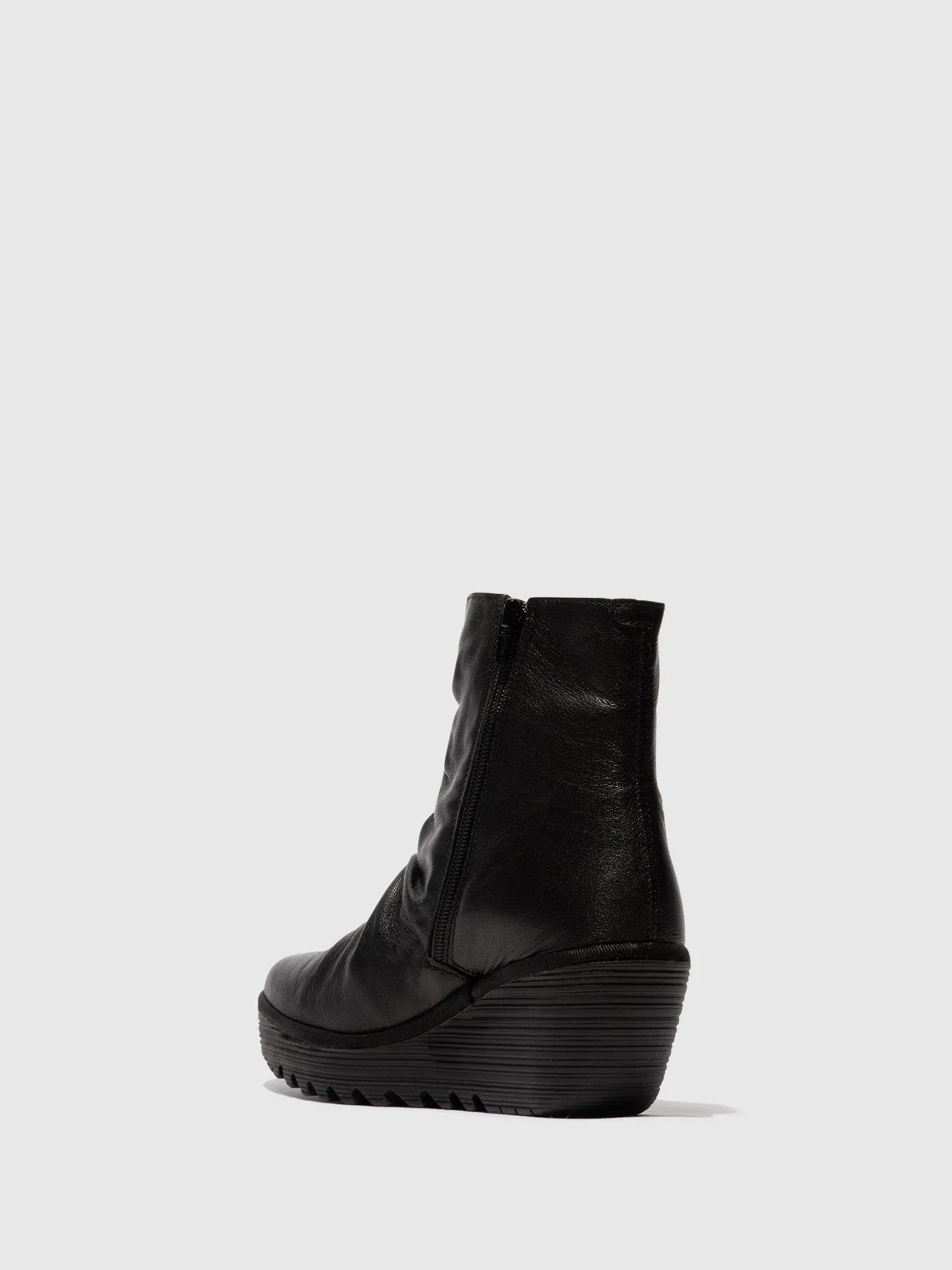 Zip Up Ankle Boots YOPA461FLY BLACK sold by Fly London product image thumbnail 3