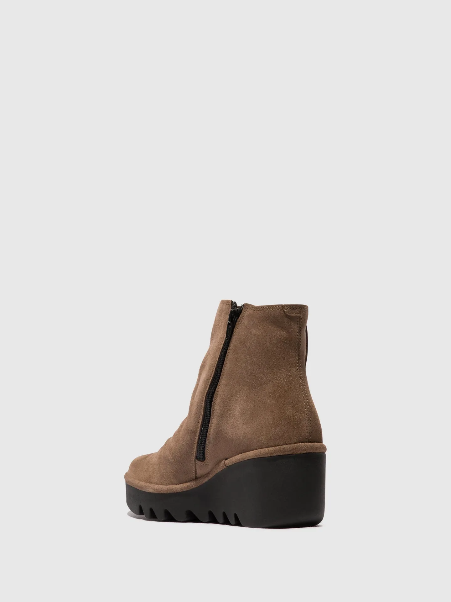 Zip Up Ankle Boots BROM344FLY TAUPE sold by Fly London product image thumbnail 3