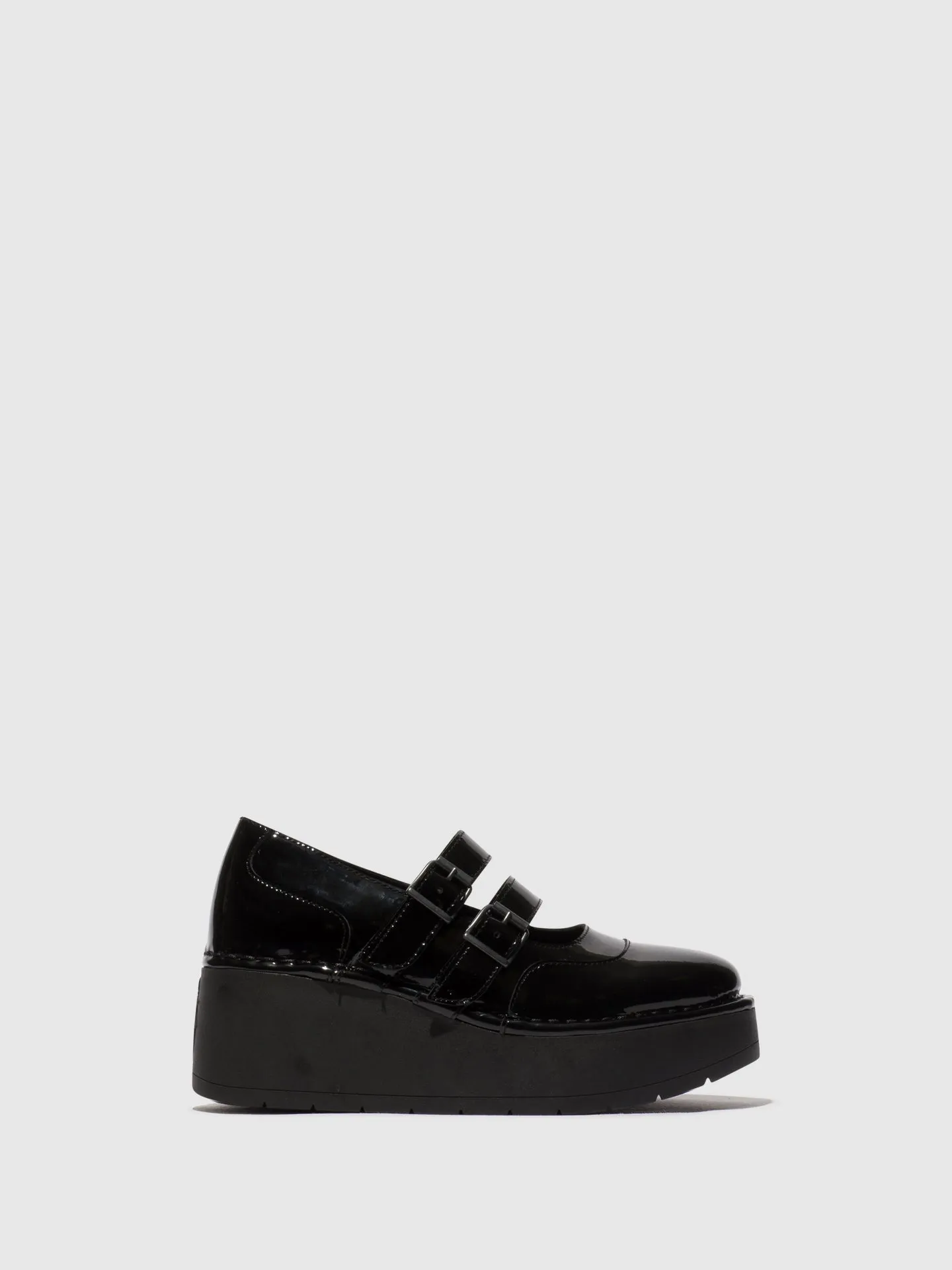 Buckle Shoes HEDI255FLY ATLANTIS BLACK sold by Fly London
