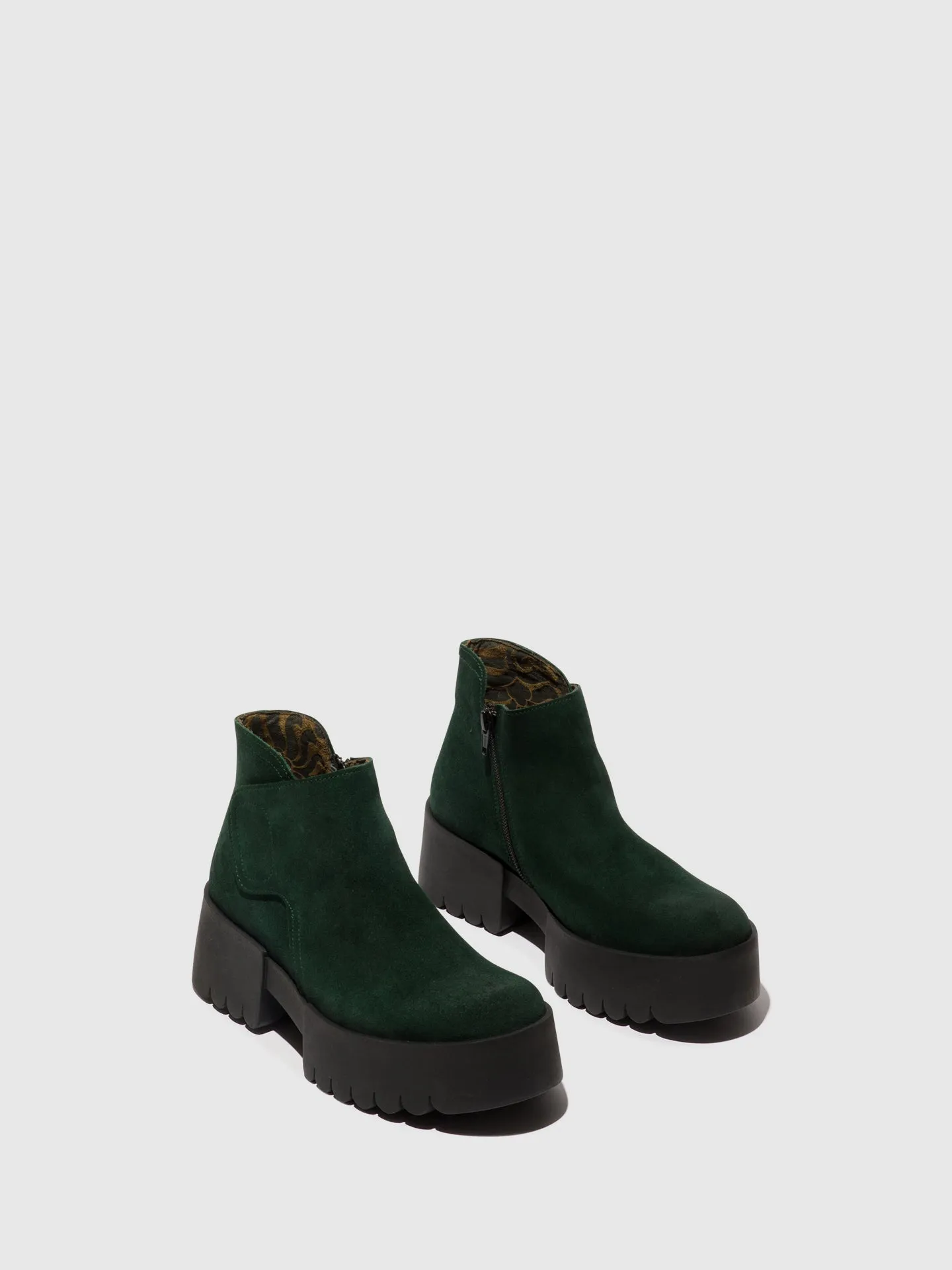 Velcro Ankle Boots ENDO006FLY GREEN FOREST sold by Fly London product image thumbnail 2