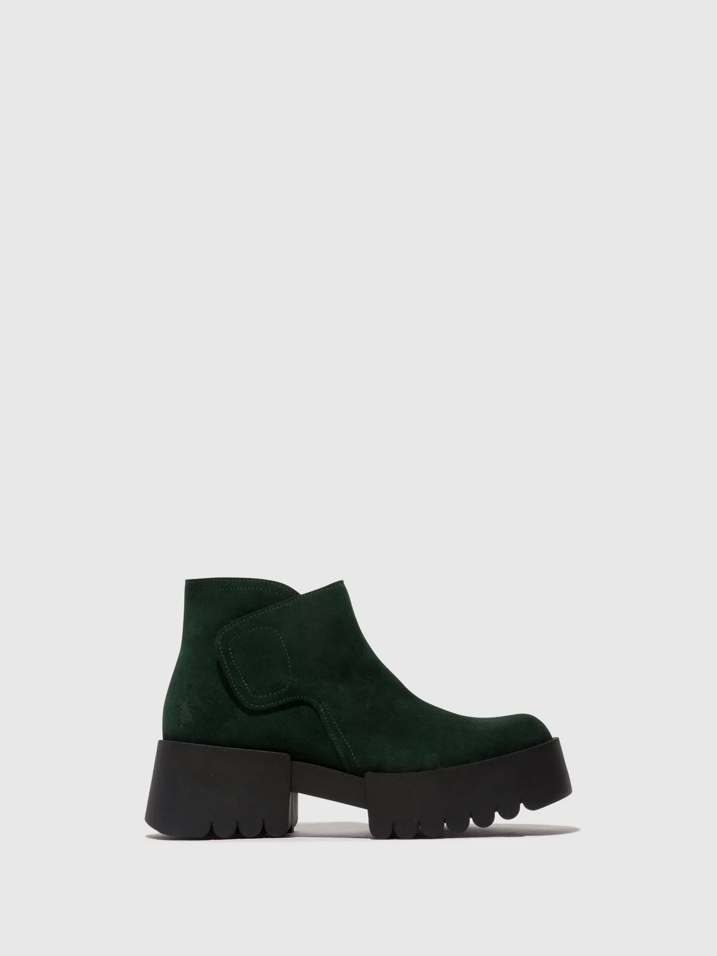 Velcro Ankle Boots ENDO006FLY GREEN FOREST sold by Fly London