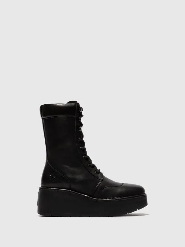 Lace-up Boots HITT258FLY BLACK sold by Fly London