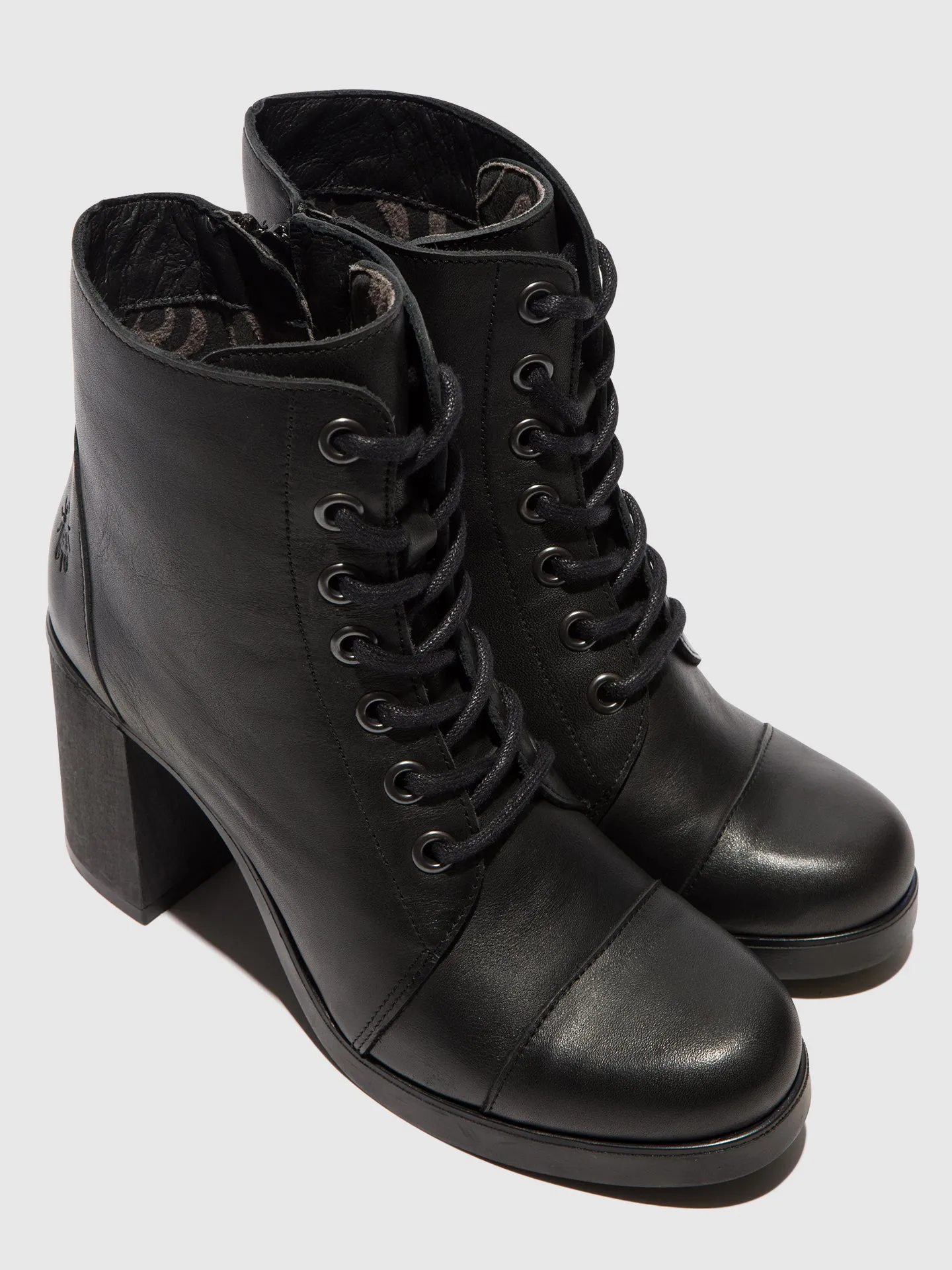 Lace-up Ankle Boots SONY989FLY BLACK sold by Fly London product image thumbnail 4