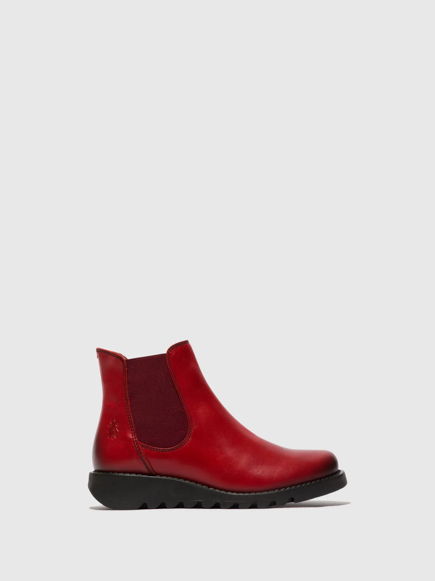 Chelsea Ankle Boots SALV RED (RED ELASTIC) sold by Fly London