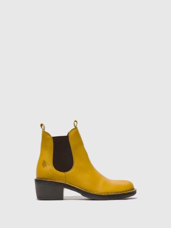 Chelsea Ankle Boots MEME030FLY MUSTARD sold by Fly London