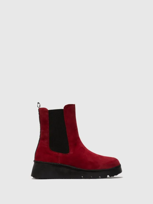 Chelsea Ankle Boots PATY405FLY RED sold by Fly London