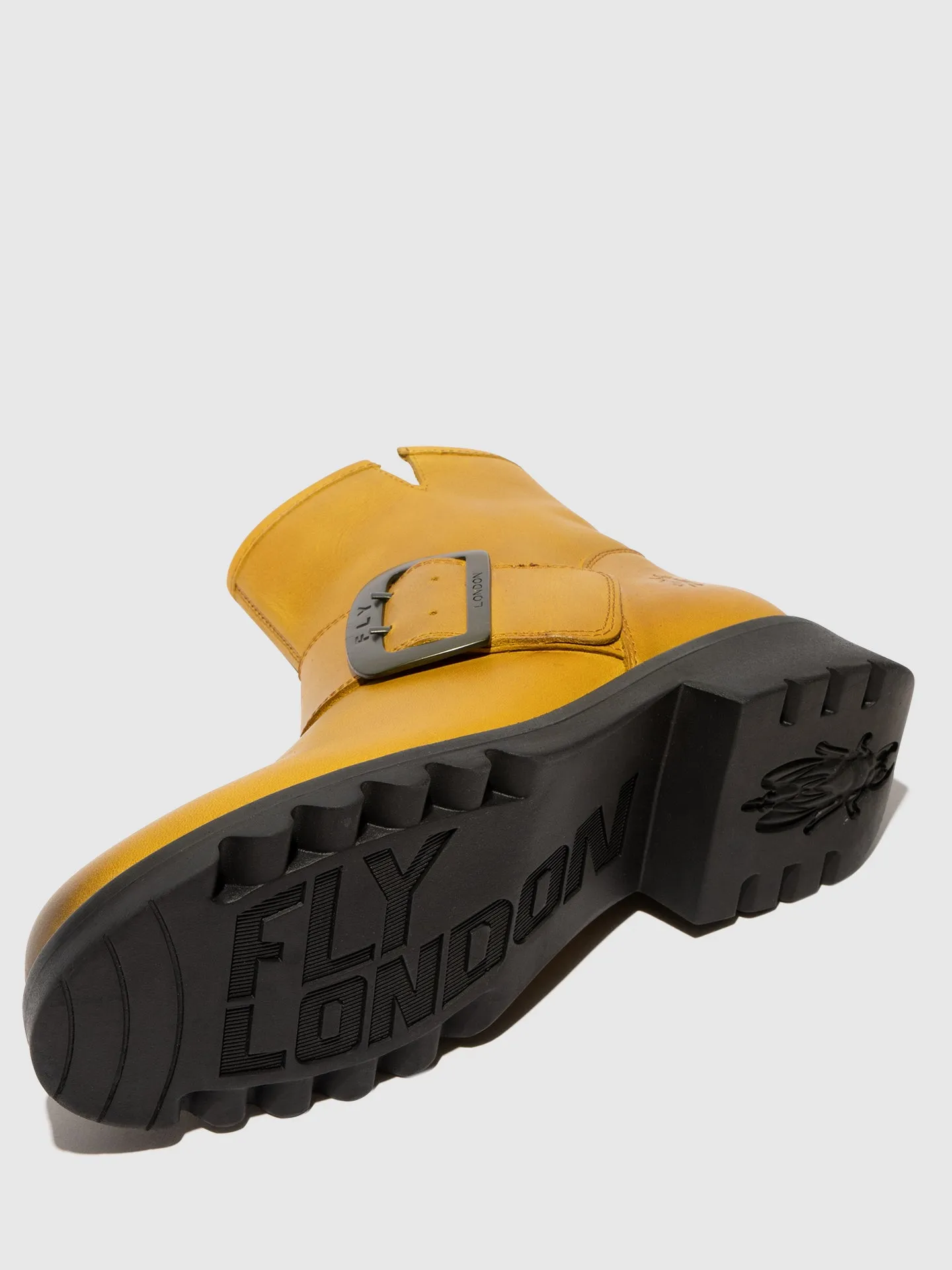 Buckle Ankle Boots RILY991FLY MUSTARD sold by Fly London product image thumbnail 4