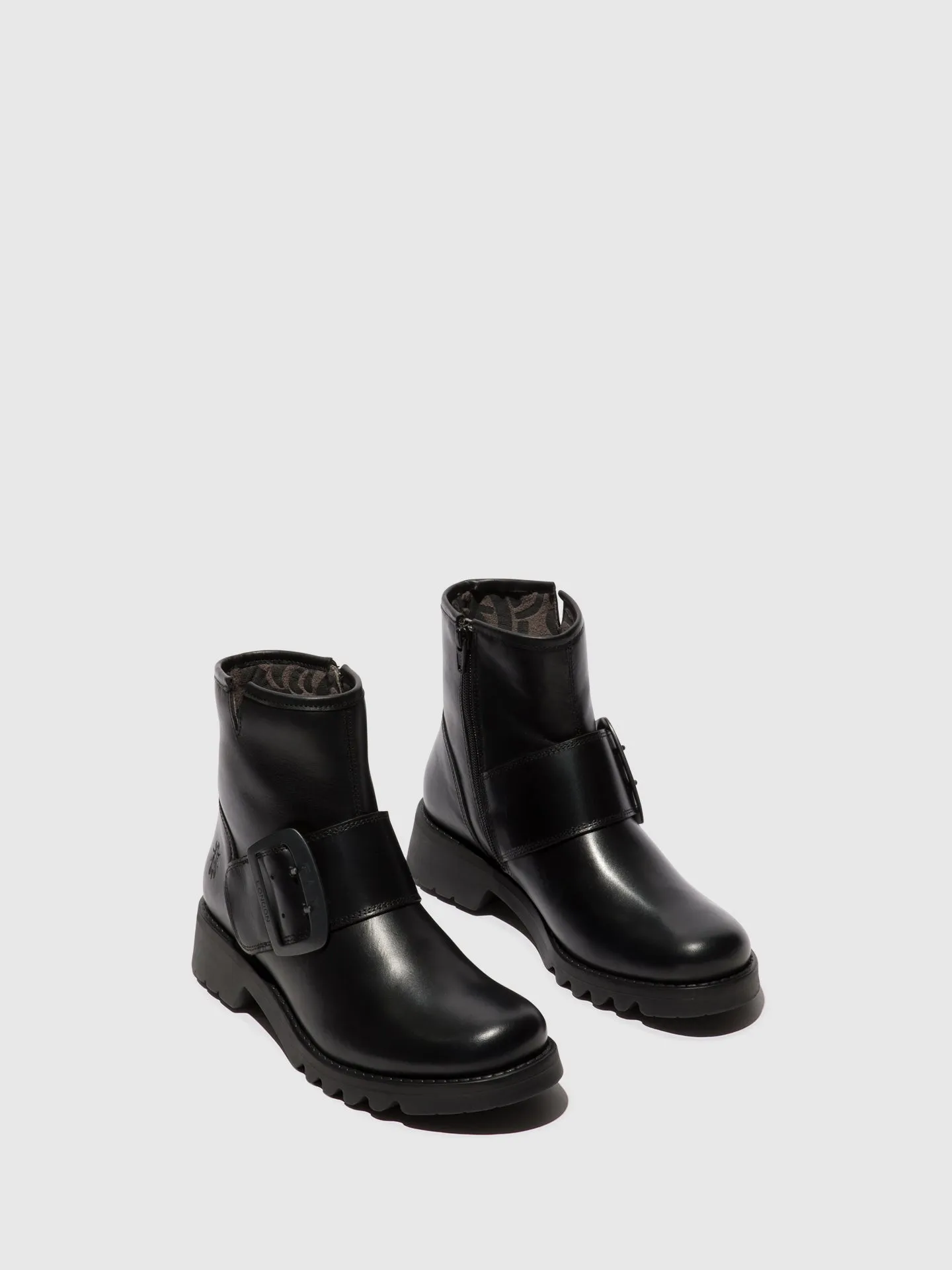 Buckle Ankle Boots RILY991FLY BLACK sold by Fly London product image thumbnail 2
