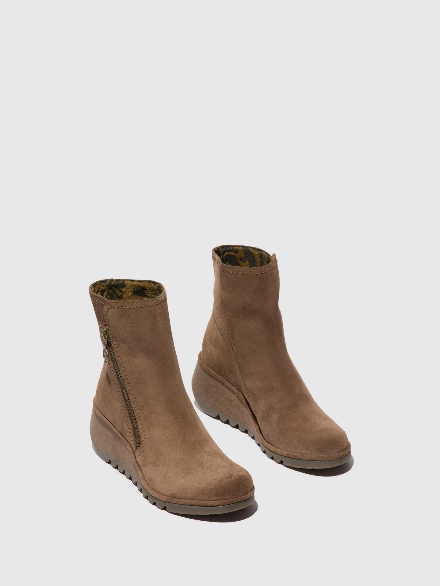 Zip Up Ankle Boots NELA407FLY TAUPE sold by Fly London product image thumbnail 2