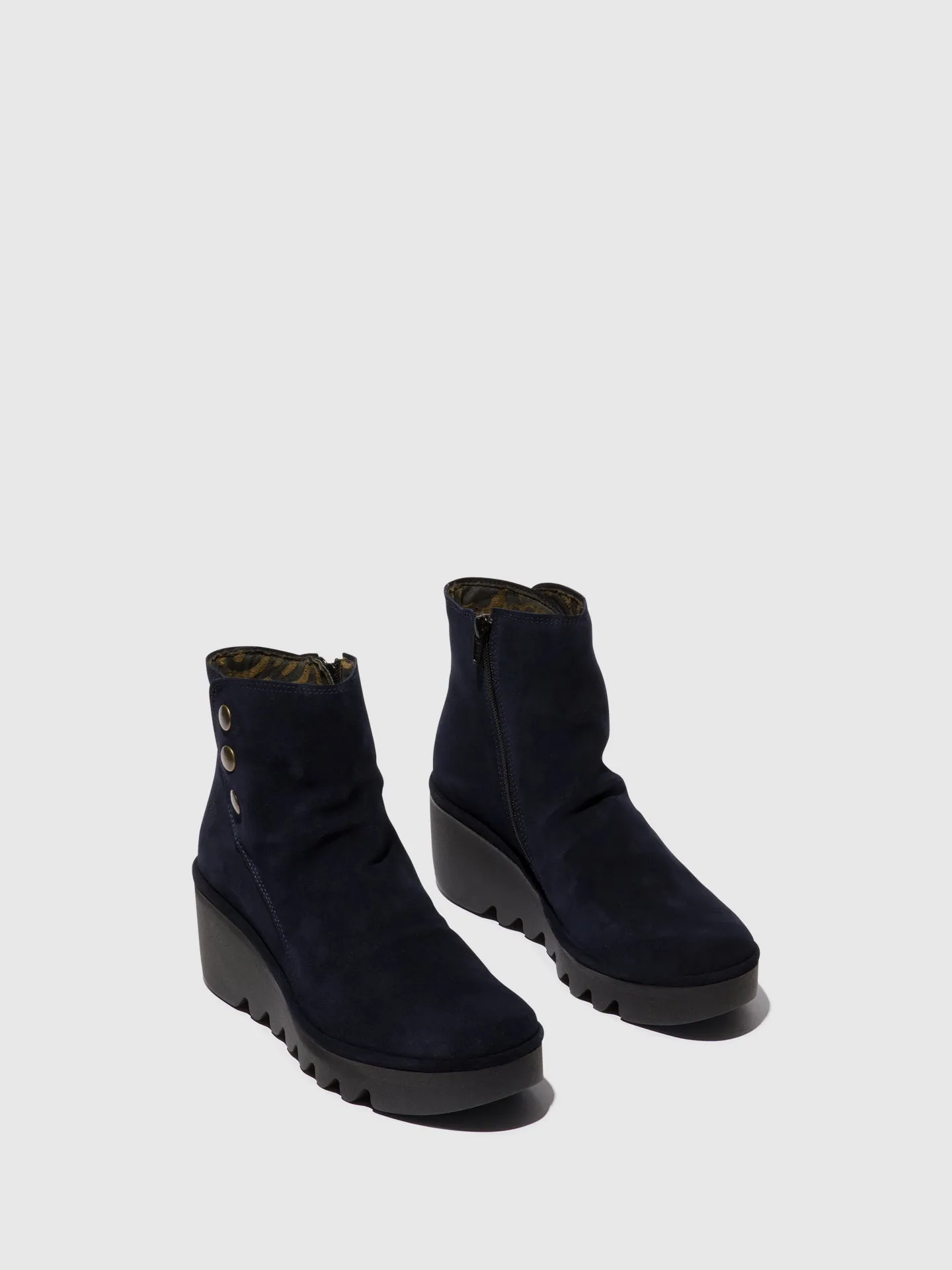 Zip Up Ankle Boots BROM344FLY NAVY sold by Fly London product image thumbnail 2