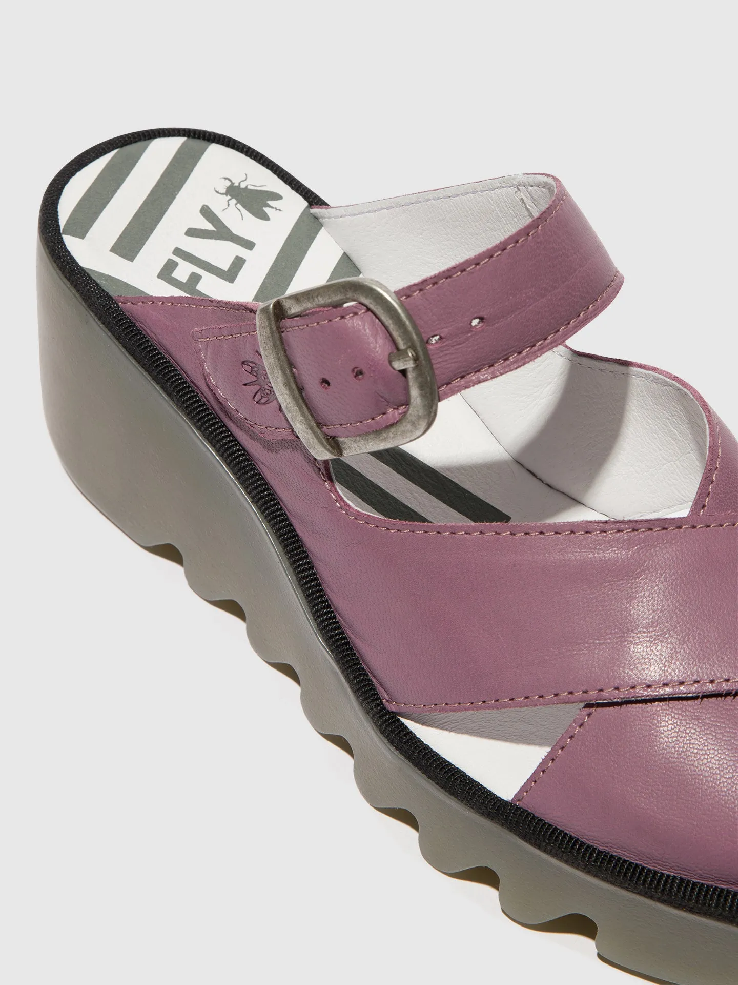 Wedge Mules BOCY409FLY VIOLET sold by Fly London product image thumbnail 4