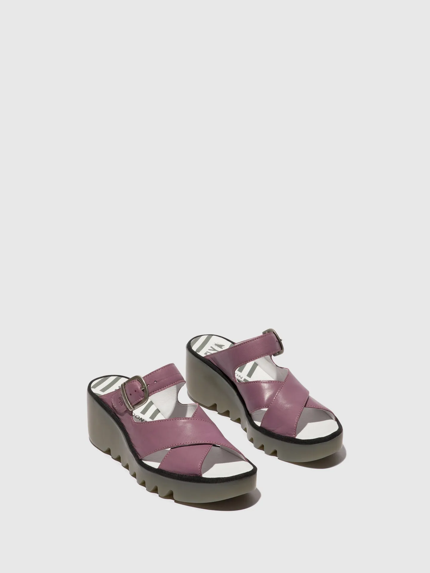 Wedge Mules BOCY409FLY VIOLET sold by Fly London product image thumbnail 2