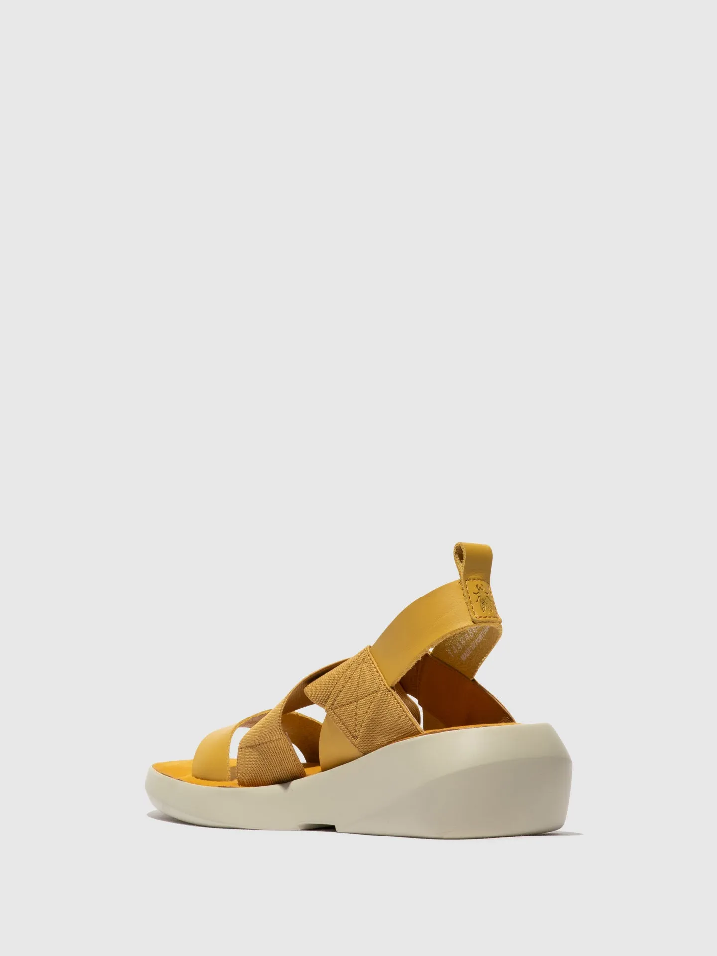 Crossover Sandals BAJI848FLY MUSTARD sold by Fly London product image thumbnail 3