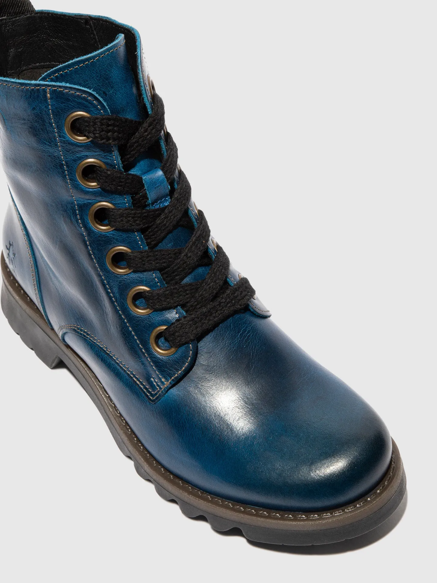 Lace-up Ankle Boots RAGI539FLY RUG ROYAL BLUE sold by Fly London product image thumbnail 4