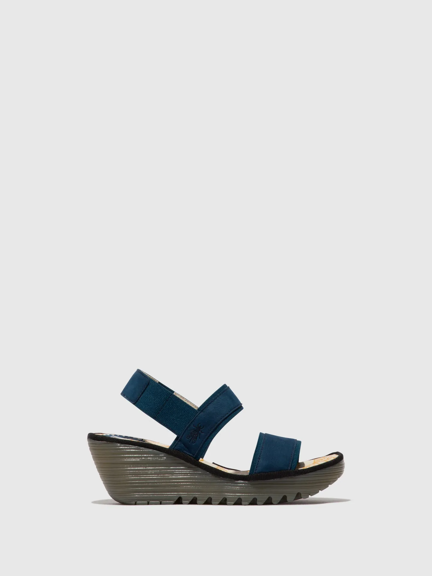 Sling-Back Sandals YACO416FLY BLUE sold by Fly London