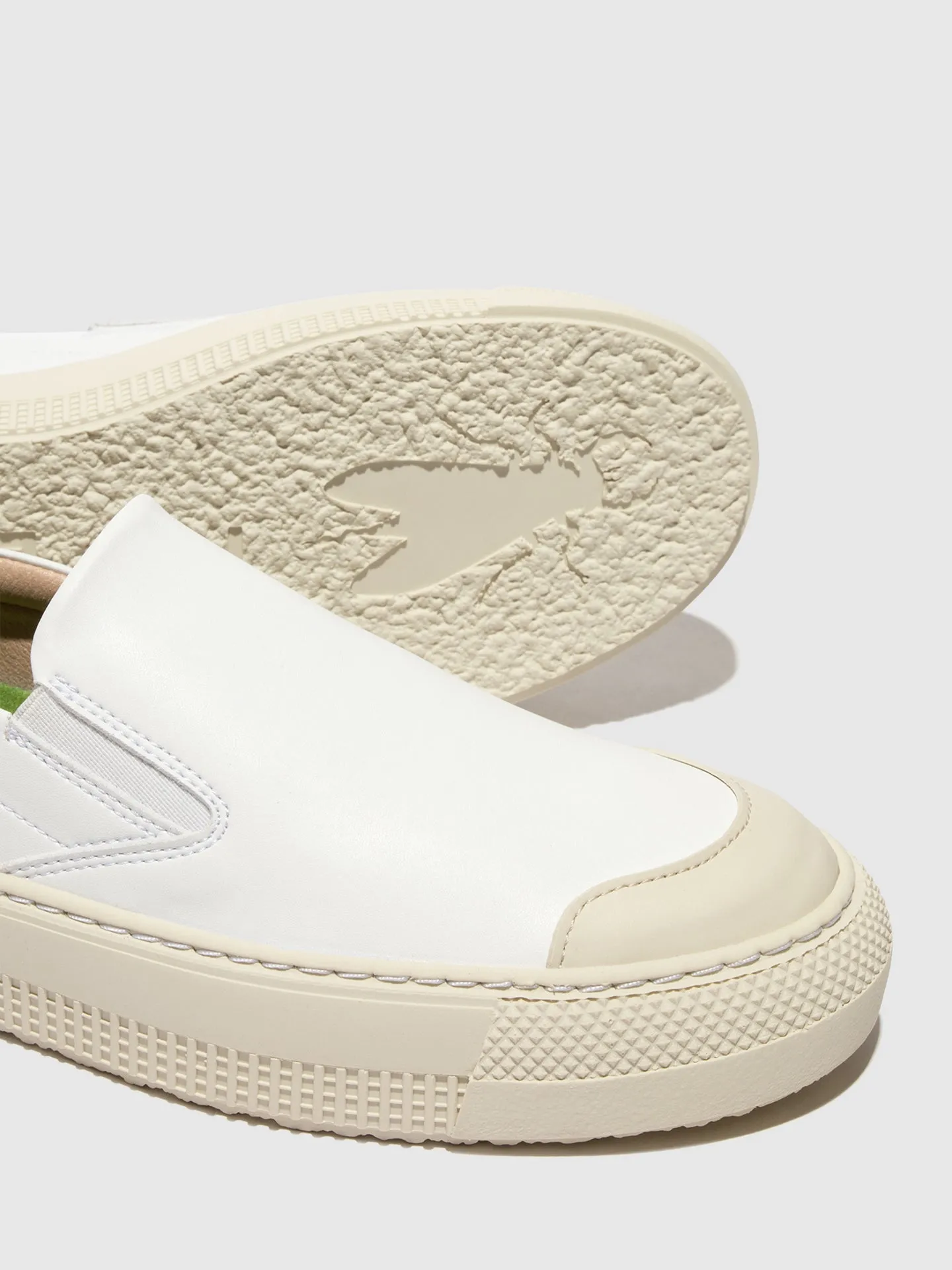 Slip-on Trainers TOAF584FLY WHITE sold by Fly London product image thumbnail 4