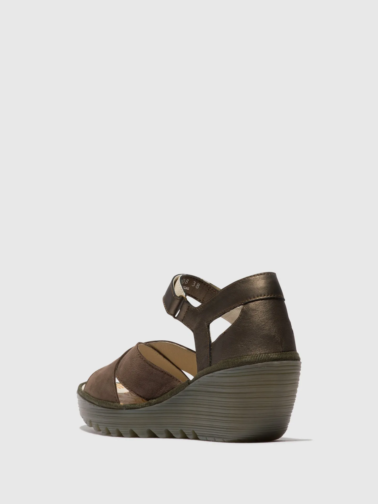 Ankle Strap Sandals YENT365FLY PEWTER sold by Fly London product image thumbnail 3