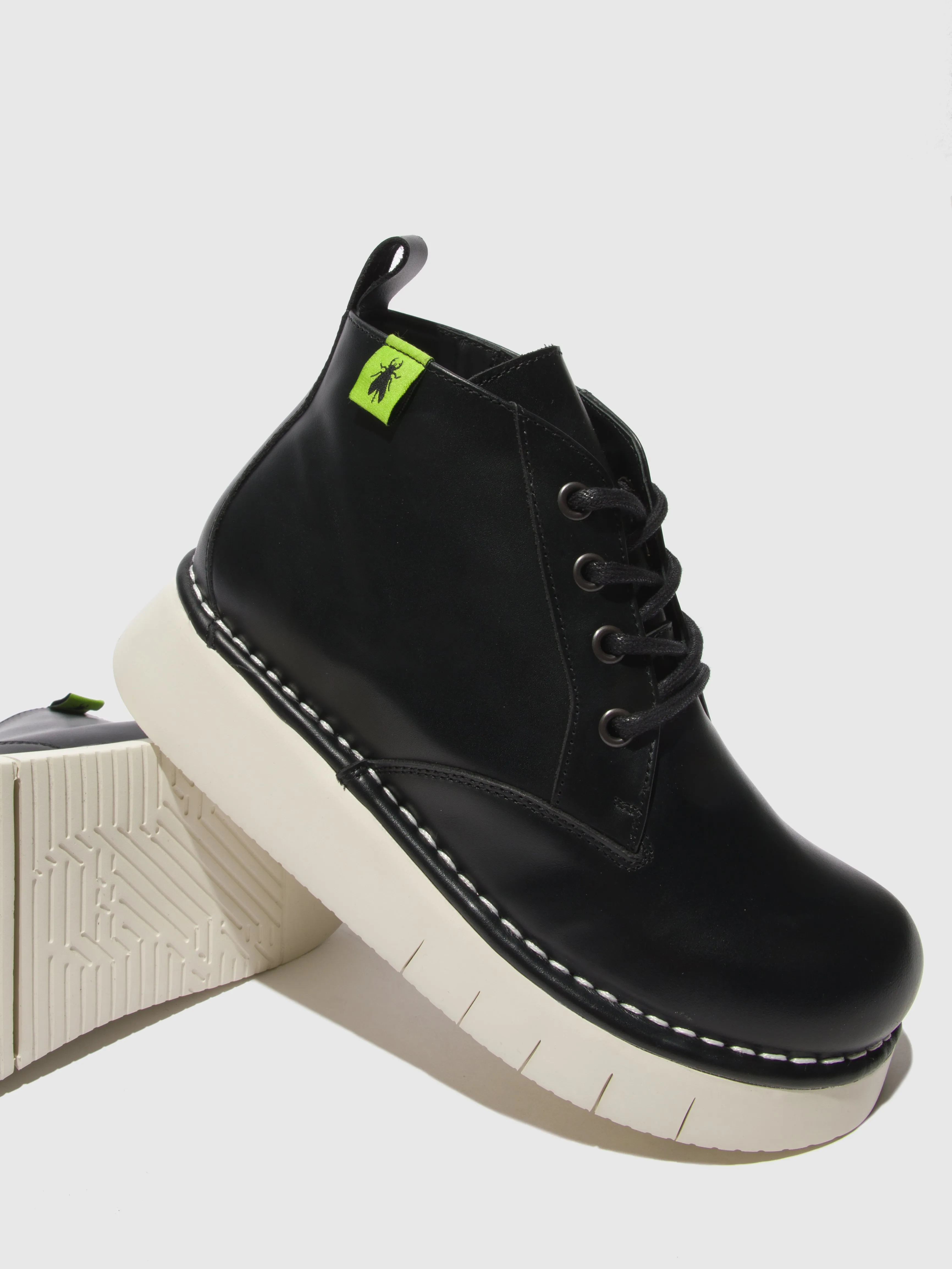 Lace-up Ankle Boots IDDA244FLY TUNDER BLACK sold by Fly London product image thumbnail 5