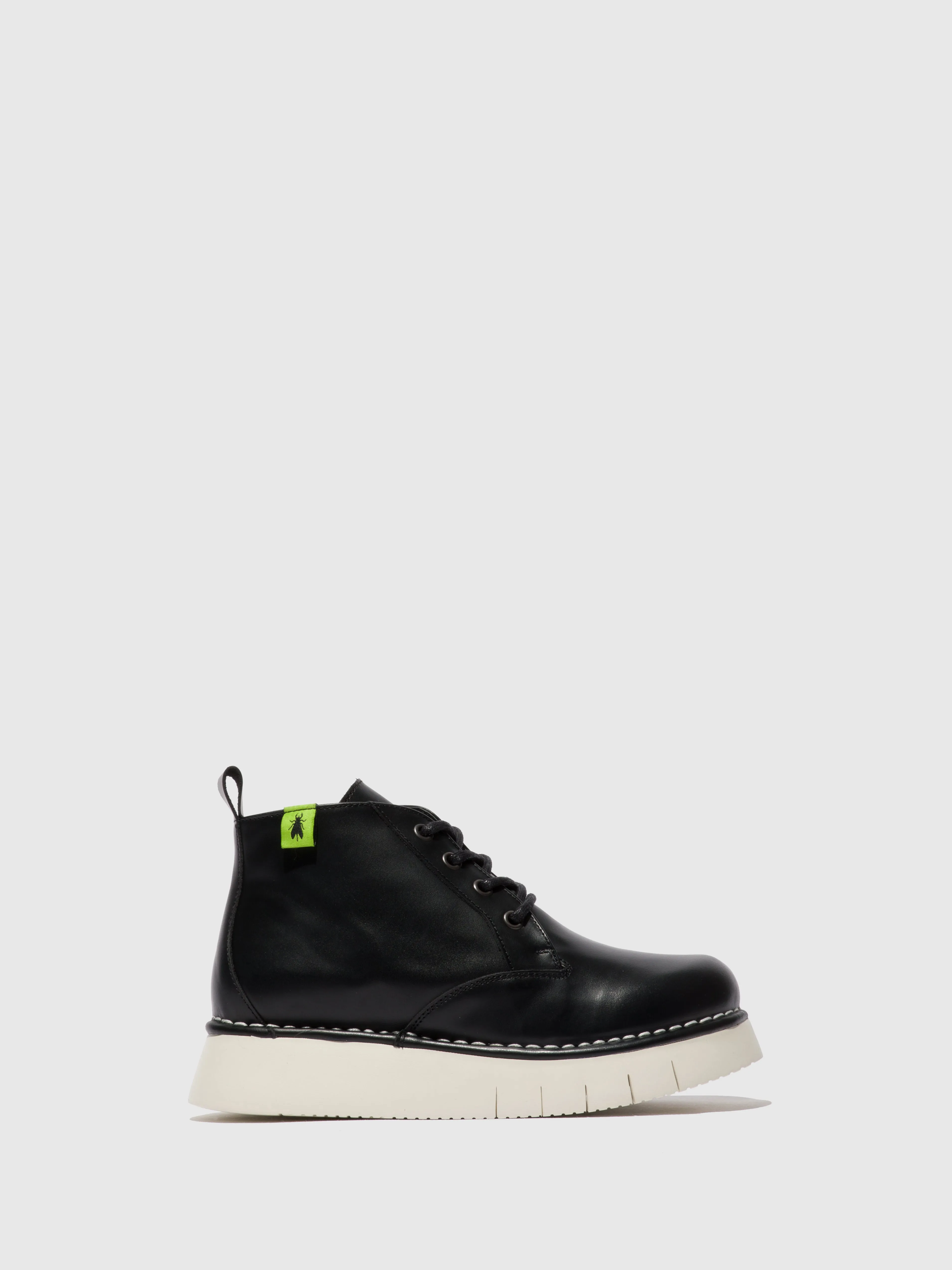 Lace-up Ankle Boots IDDA244FLY TUNDER BLACK sold by Fly London