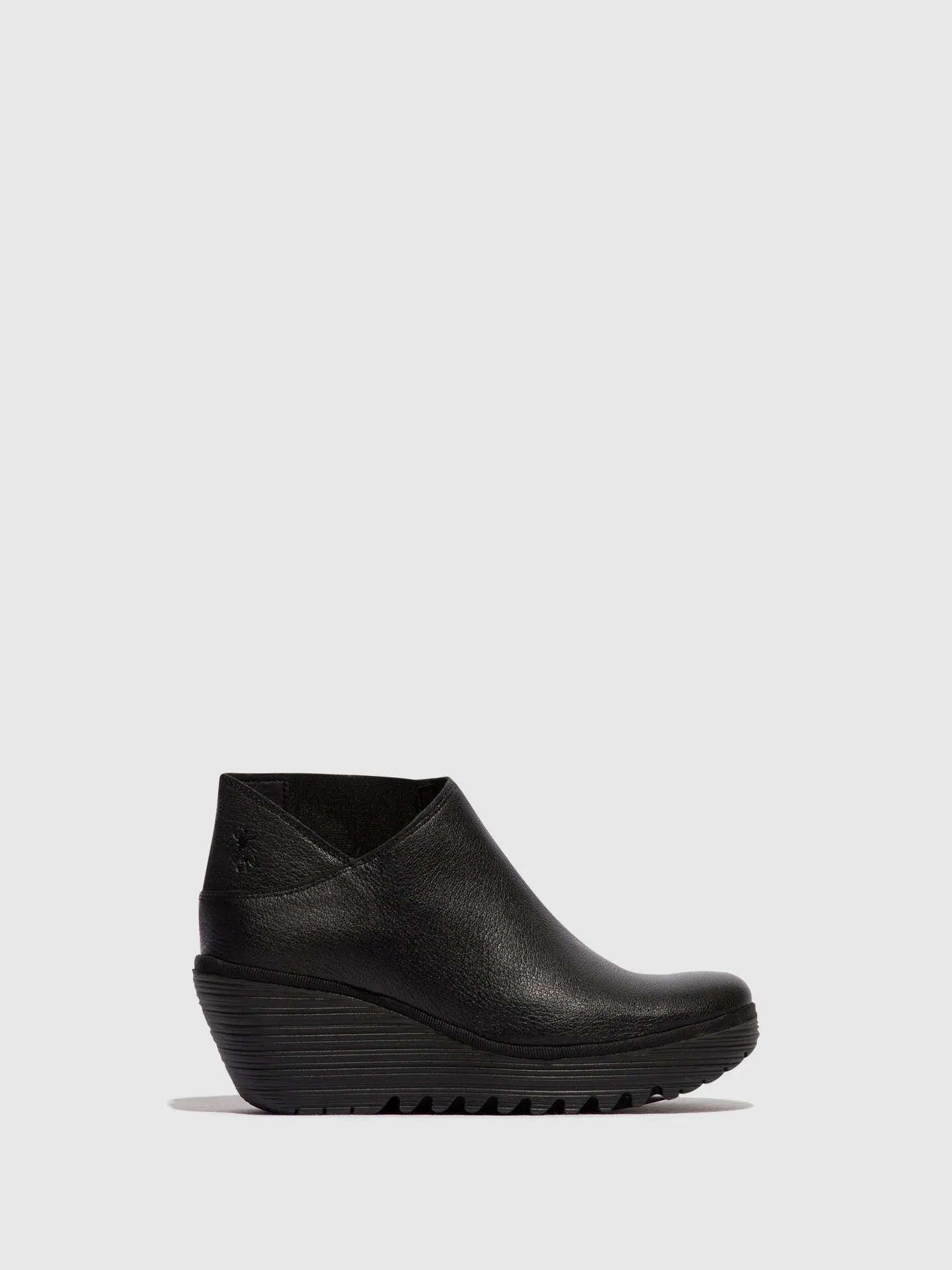 Zip Up Ankle Boots YEGO400FLY BLACK sold by Fly London