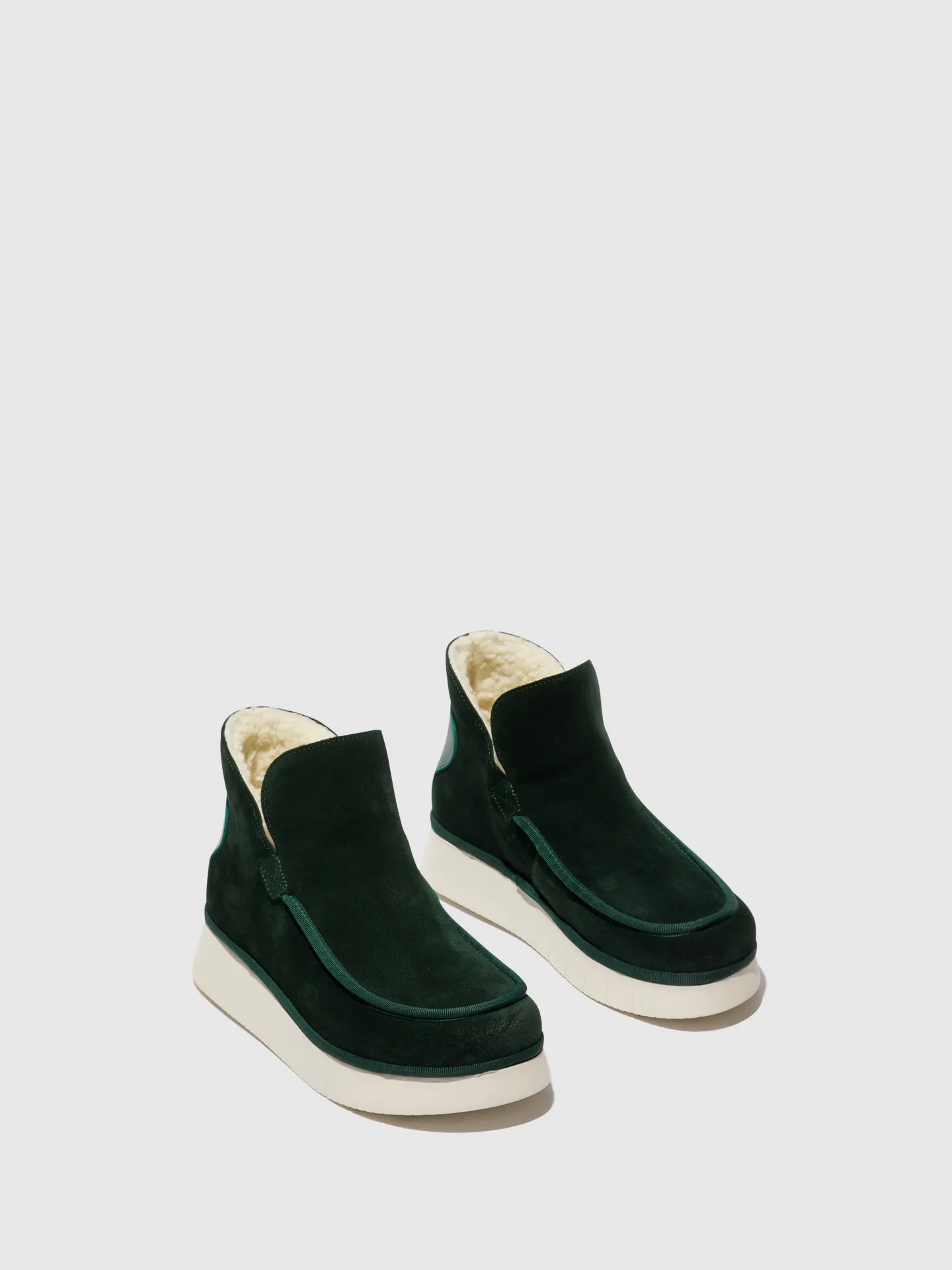 Round Toe Ankle Boots COZE348FLY DK. GREEN sold by Fly London product image thumbnail 2