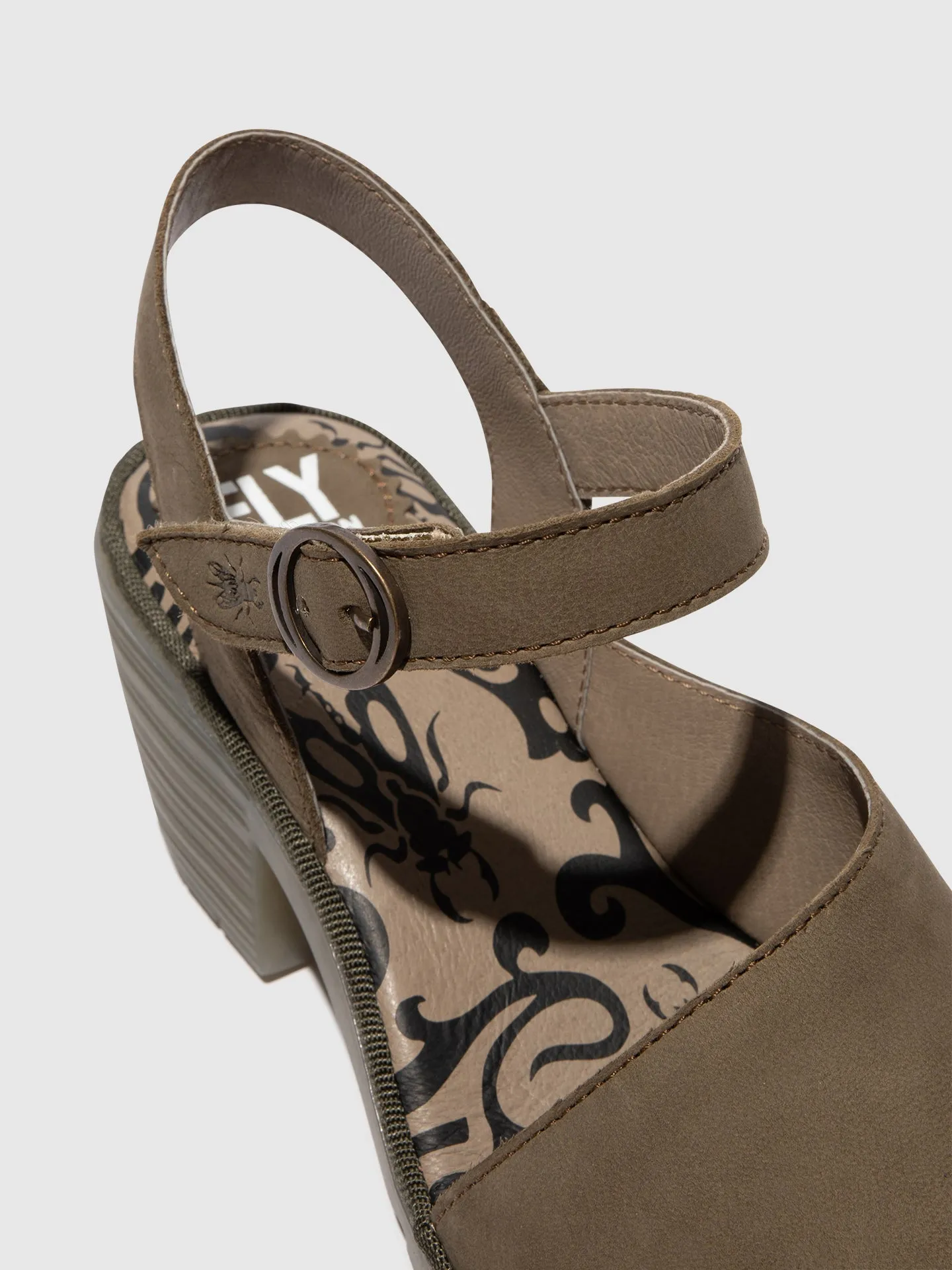 Sling-Back Sandals WELY439FLY KHAKI sold by Fly London product image thumbnail 4