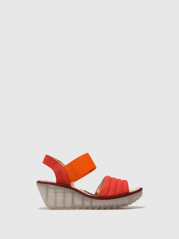 Sling-Back Sandals YIKO414FLY DEVIL RED sold by Fly London