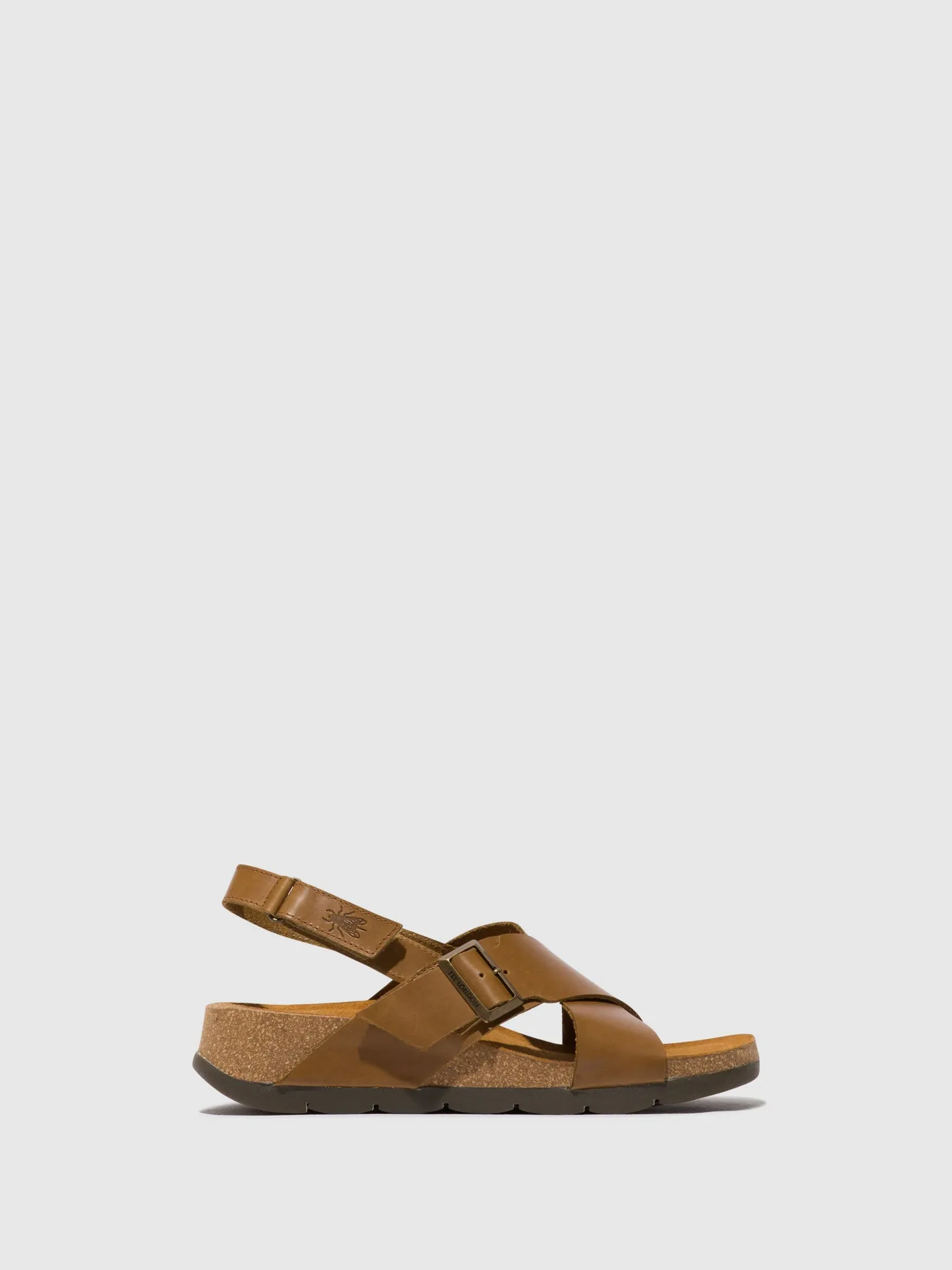 Crossover Sandals CHLO852FLY CAMEL sold by Fly London